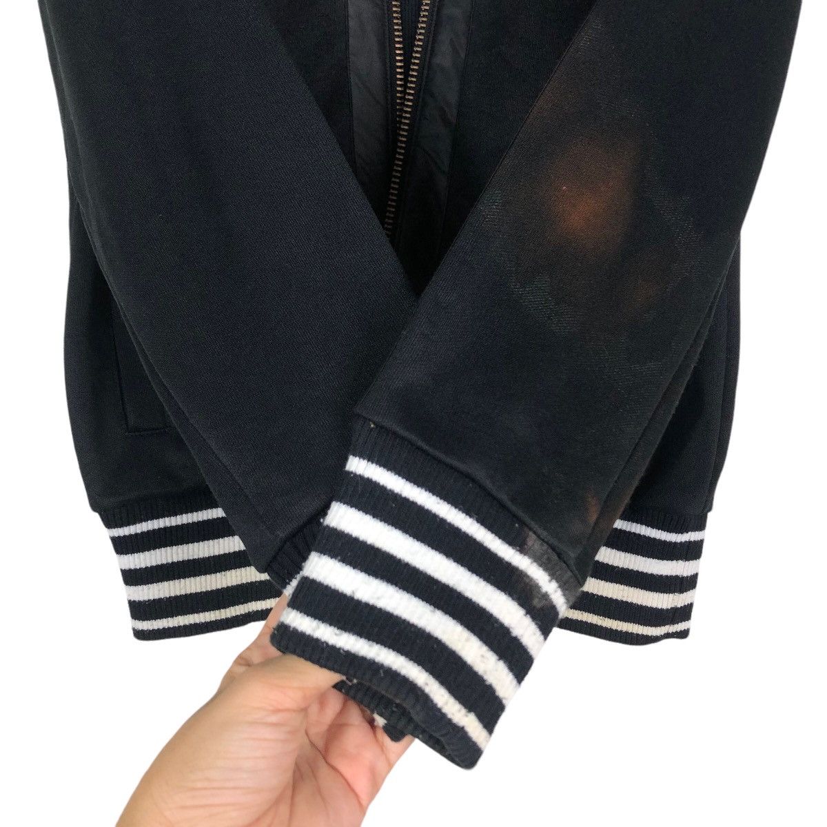 Burberry 🔥Vintage Burberry Black Label Zipper Jacket Biker Size US M / EU 48-50 / 2 - 15 Thumbnail