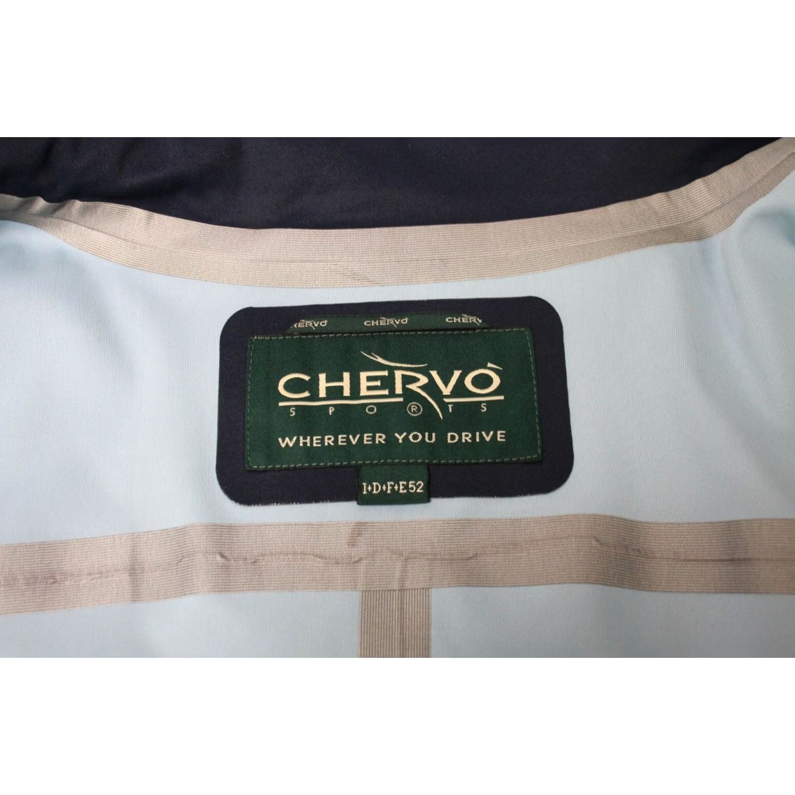 Vintage CHERVO Waistcoat Men's EU 52 Full Zip High Neck Lightweight Blue Zero Seams Size US L / EU 52-54 / 3 - 7 Thumbnail