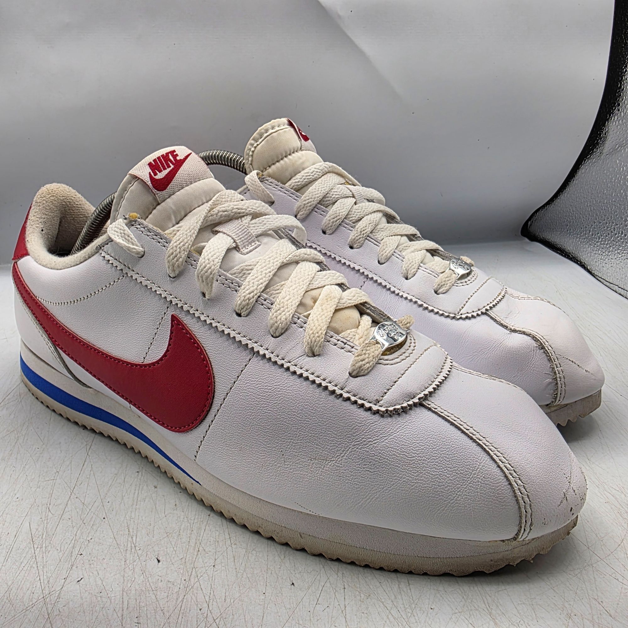 Nike Nike Cortez Mens 12 White Red Blue Forrest Gump Sneaker Shoe Size US 12 / EU 45 - 1 Thumbnail
