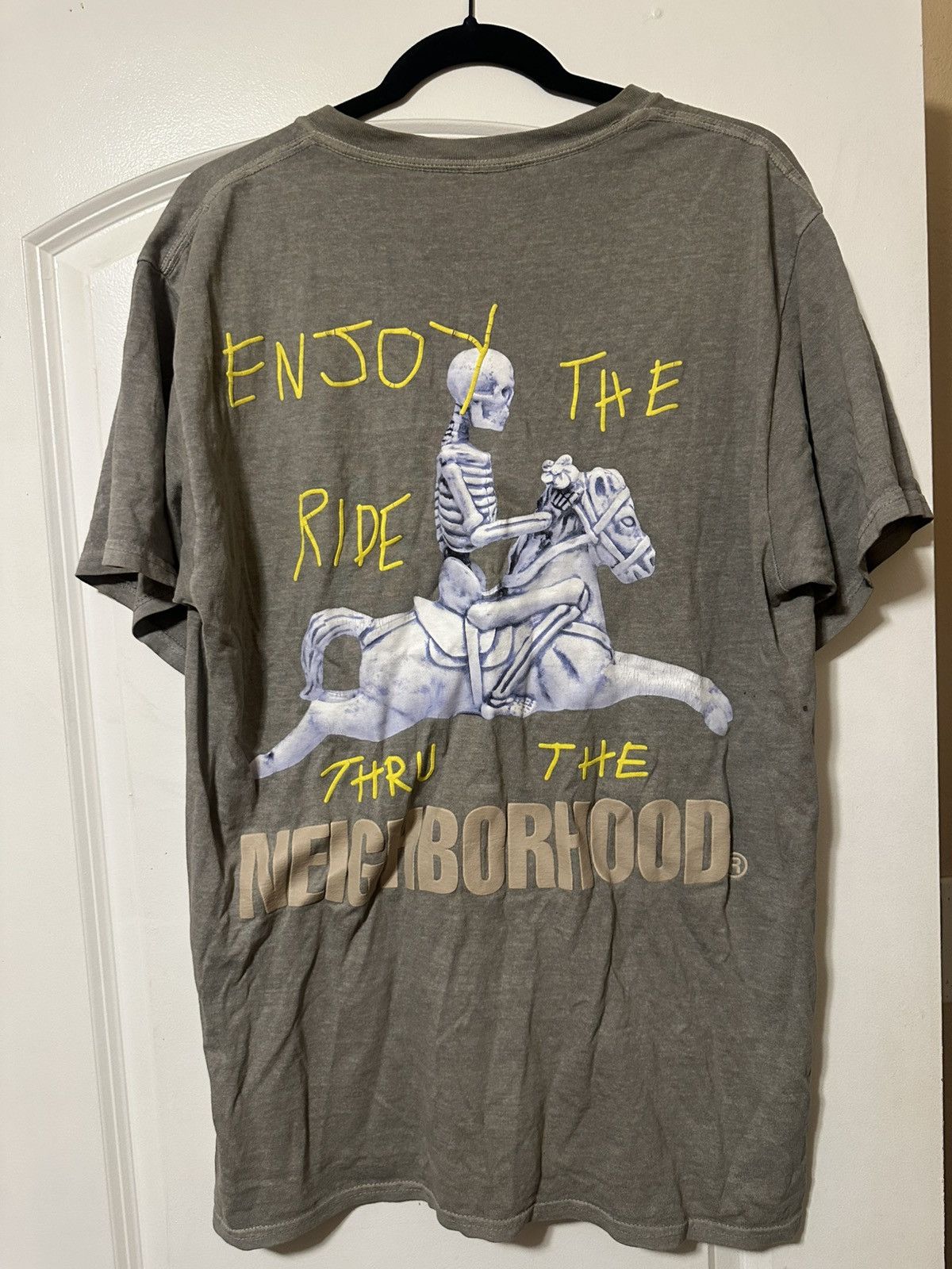 Neighborhood × Travis Scott Neighborhood Cactus Jack Travis Scott Tee Grey Large Size US L / EU 52-54 / 3 - 2 Thumbnail