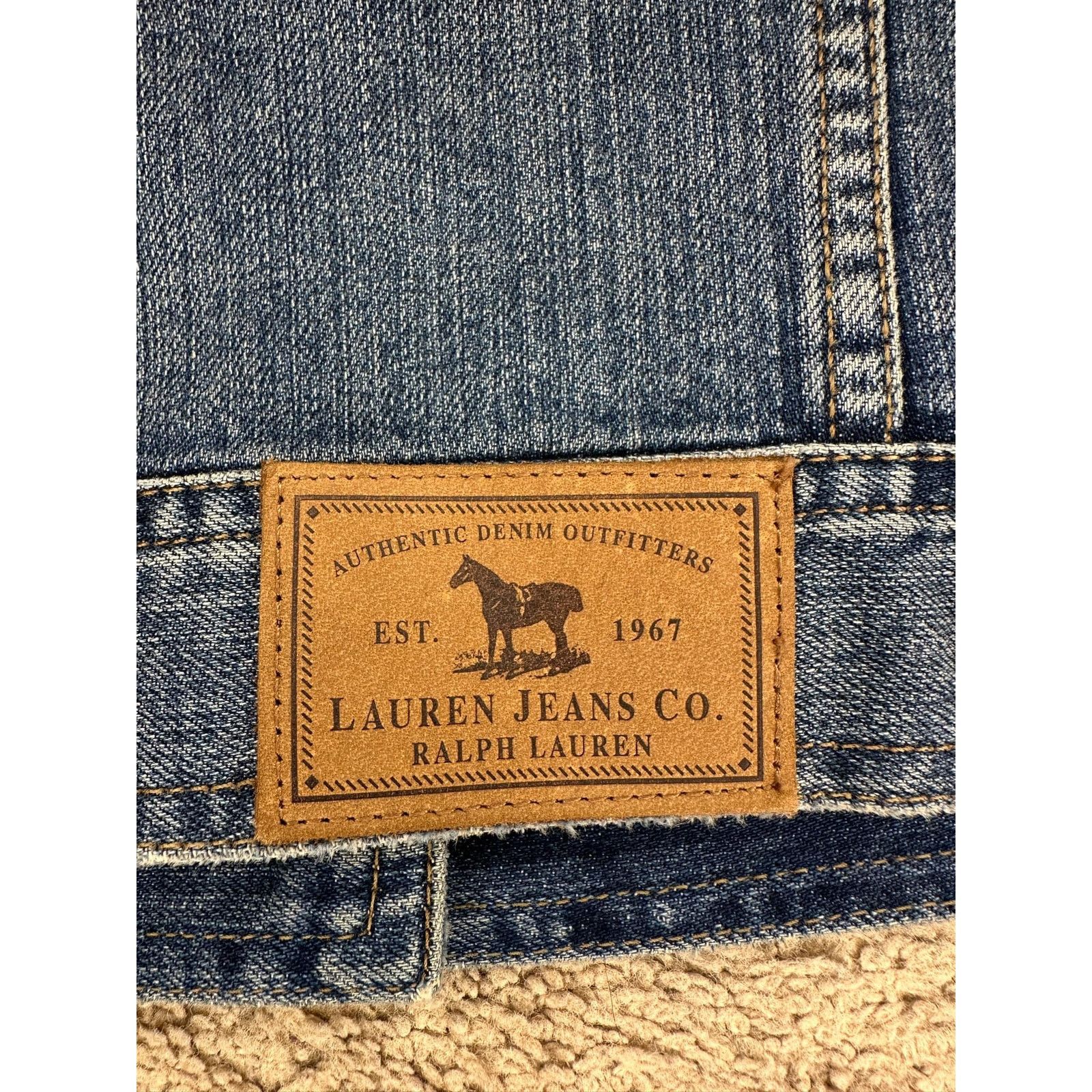 Ralph Lauren Lauren Jeans Co. Ralph Lauren Denim Jean Jacket Blue Women P Size S / US 4 / IT 40 - 8 Thumbnail