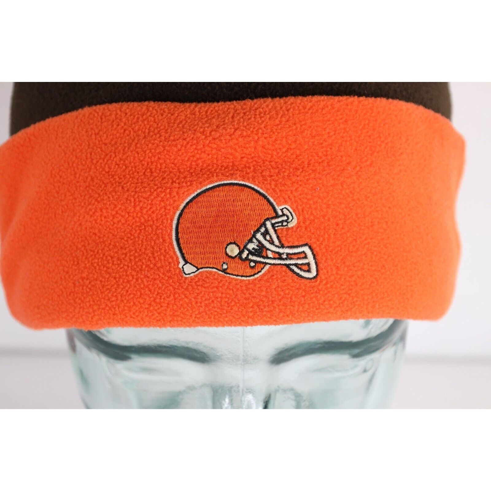 Vintage Vintage 90s Distressed Cleveland Browns Football Beanie Hat Size ONE SIZE - 2 Thumbnail