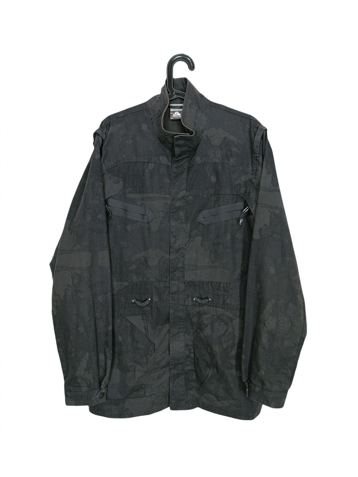 Nike ACG Nike Acg Jacket Camo Black & Grey Geometric Size US L / EU 52-54 / 3 - 5 Thumbnail