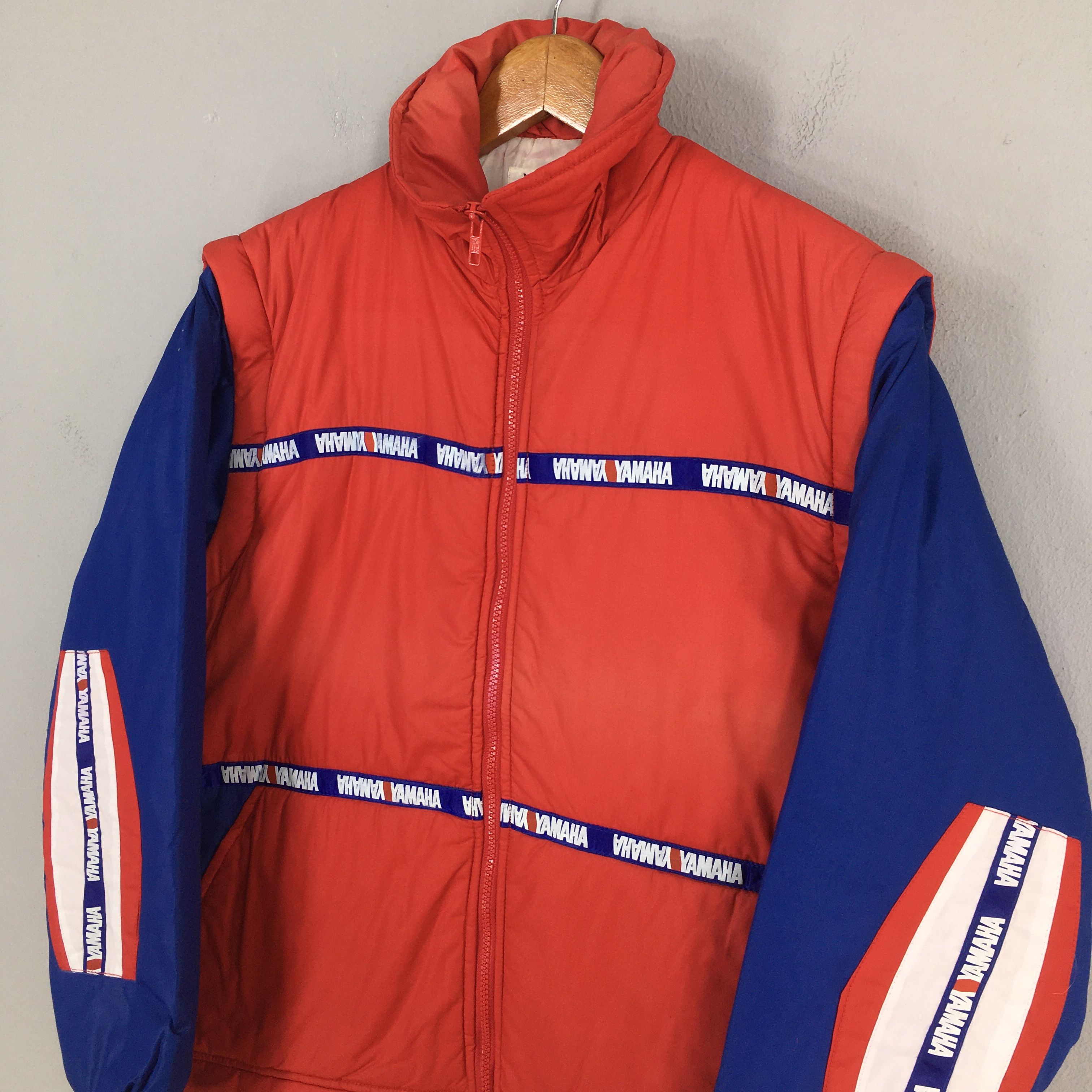 Yamaha Vintage 90s Yamaha Motorcycle Racing Team Jacket L Size US L / EU 52-54 / 3 - 3 Thumbnail