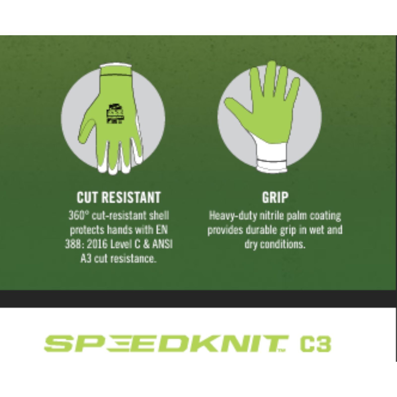 Other Mechanix Wear SpeedKnit C3 CUT & ABRASION Resistant Coated W Size ONE SIZE - 7 Thumbnail