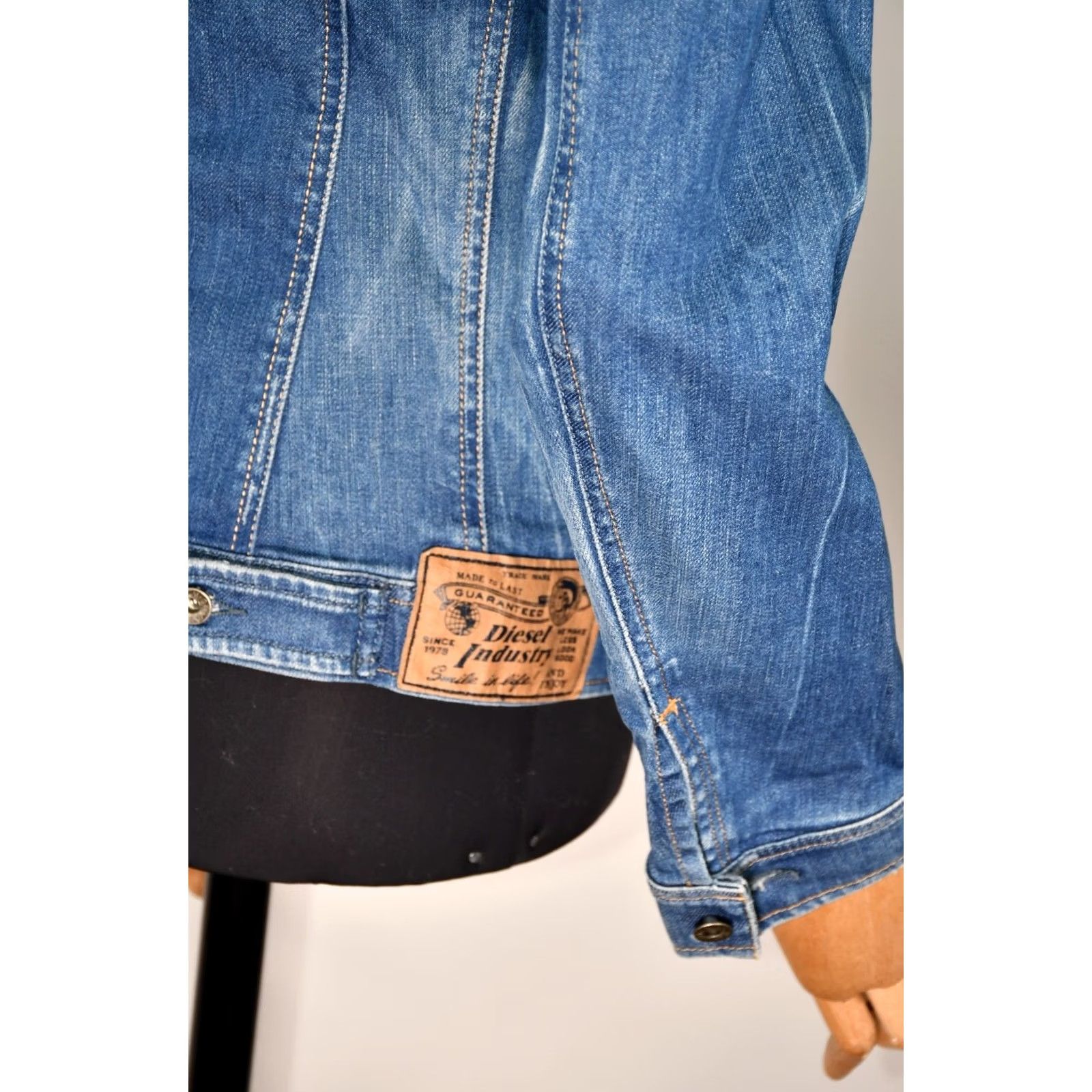 Diesel Diesel Jympo Denim Jacket Men's M Slim Blue Size M Casual Modern Denim Jacket Mens Size US M / EU 48-50 / 2 - 6 Thumbnail
