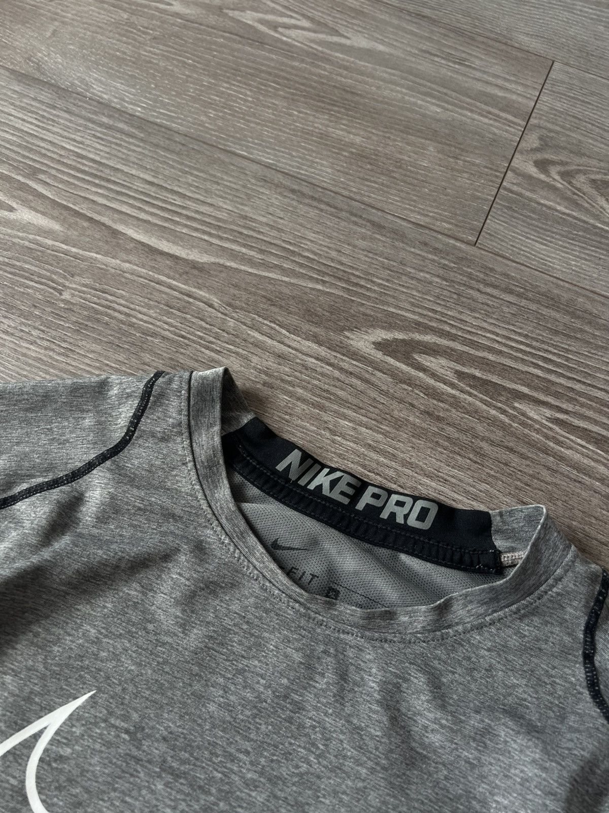 Nike ‼️Nike Pro Combat Big Logo Dri-Fit Fitted Termo T-Shirt‼️ Size US XL / EU 56 / 4 - 13 Thumbnail