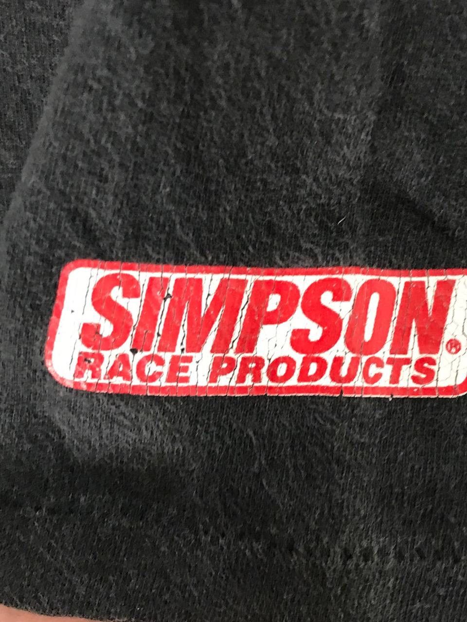 Vintage Vintage rare Simpson Racing Team Size US M / EU 48-50 / 2 - 9 Thumbnail