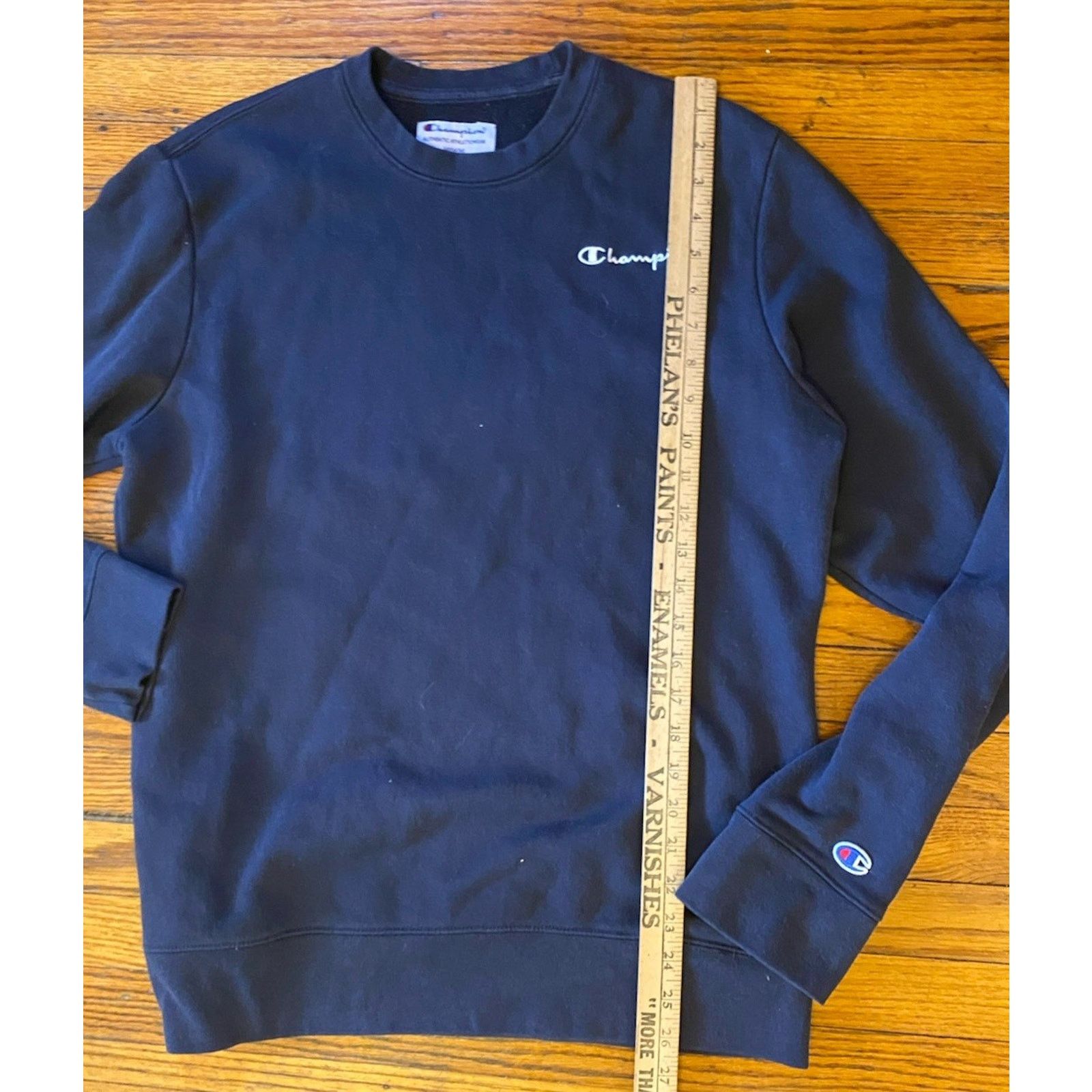 Champion Champion Authentic sweatshirt Men’s Medium Pullover Navy Size US M / EU 48-50 / 2 - 6 Thumbnail