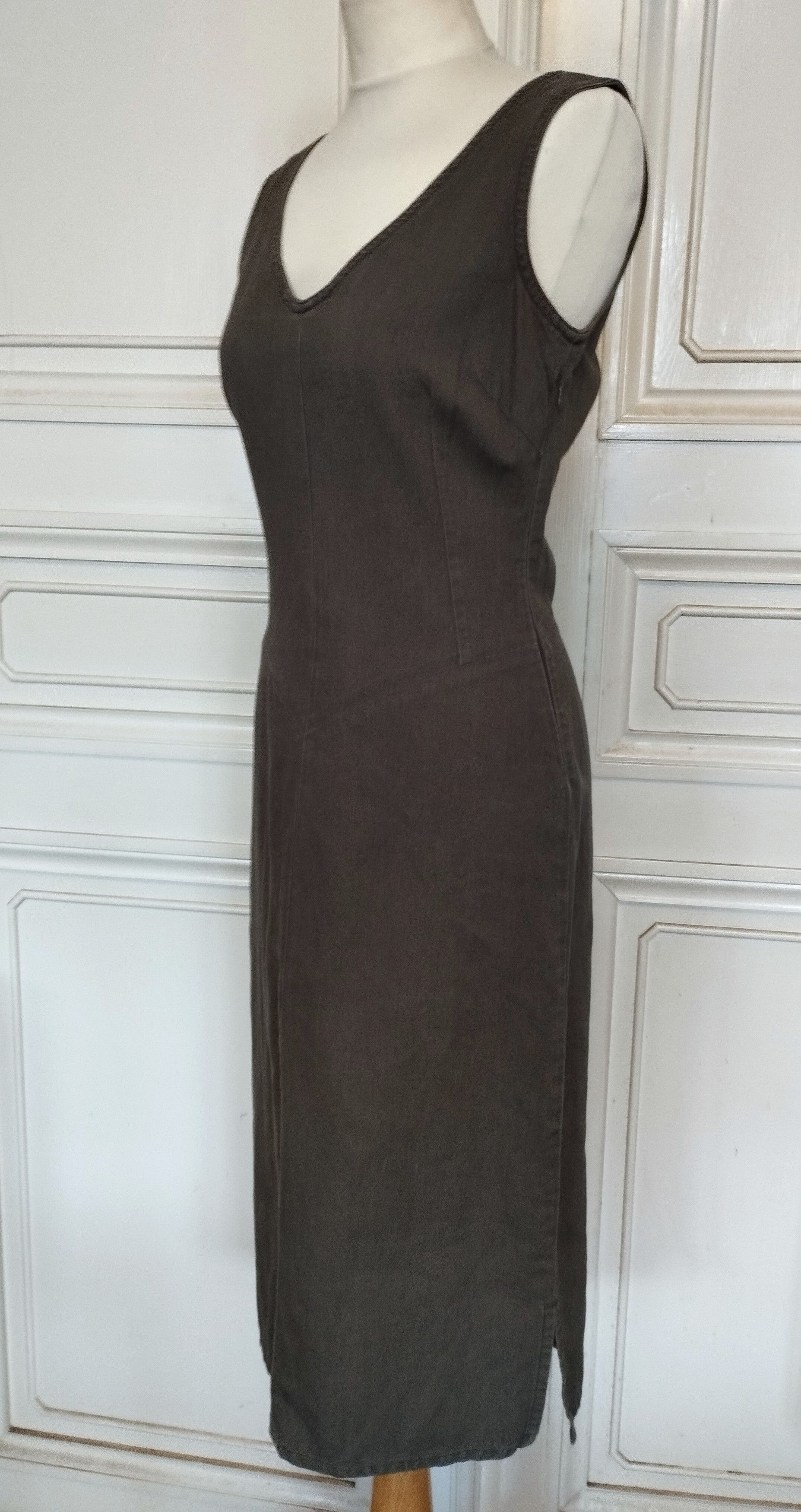 Calvin Klein Calvin Klein Robe Lin Natural T XS Size XS / US 0-2 / IT 36-38 - 9 Thumbnail