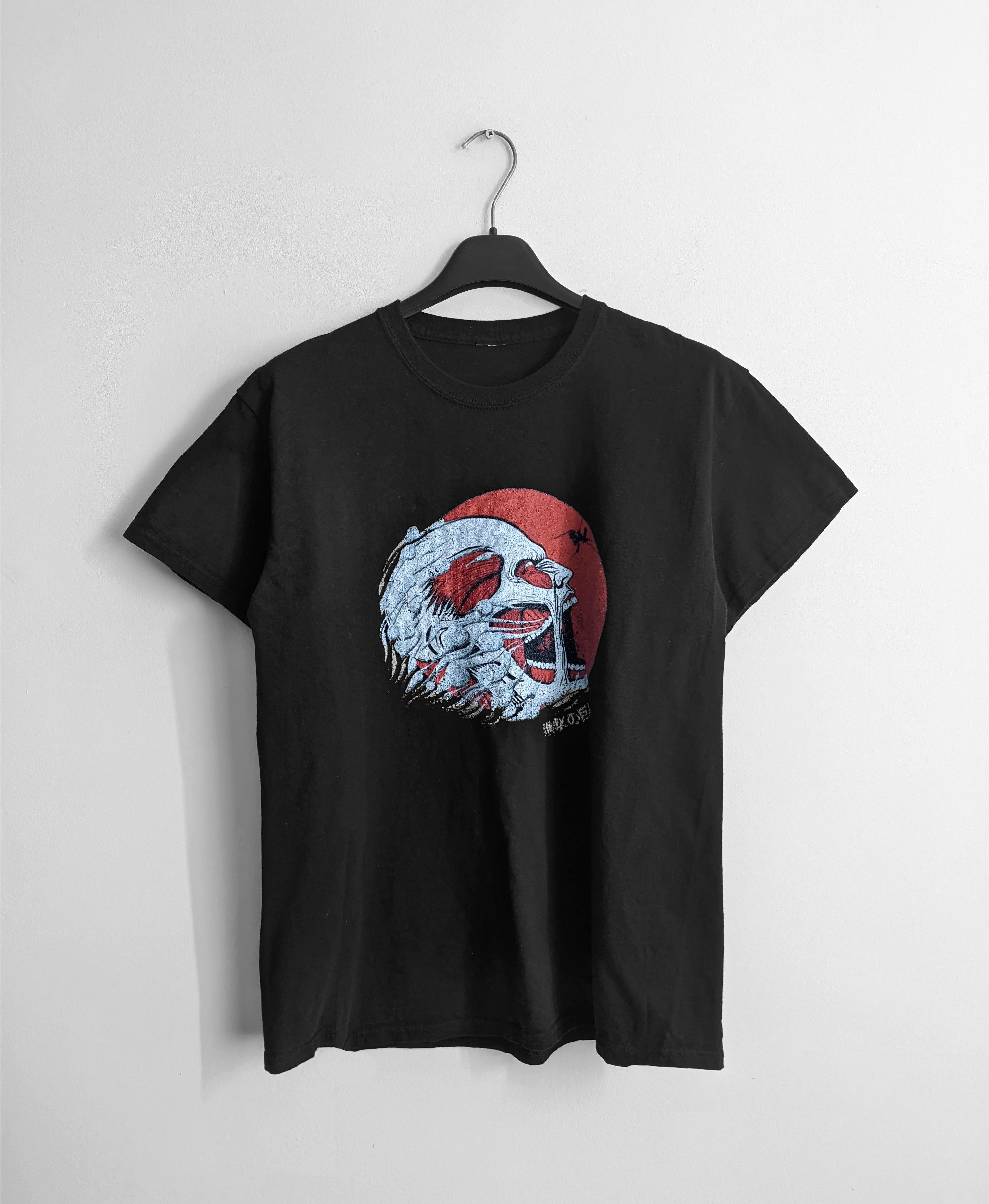 Vintage Vintage tshirt skull y2k black printed Size US M / EU 48-50 / 2 - 2 Thumbnail