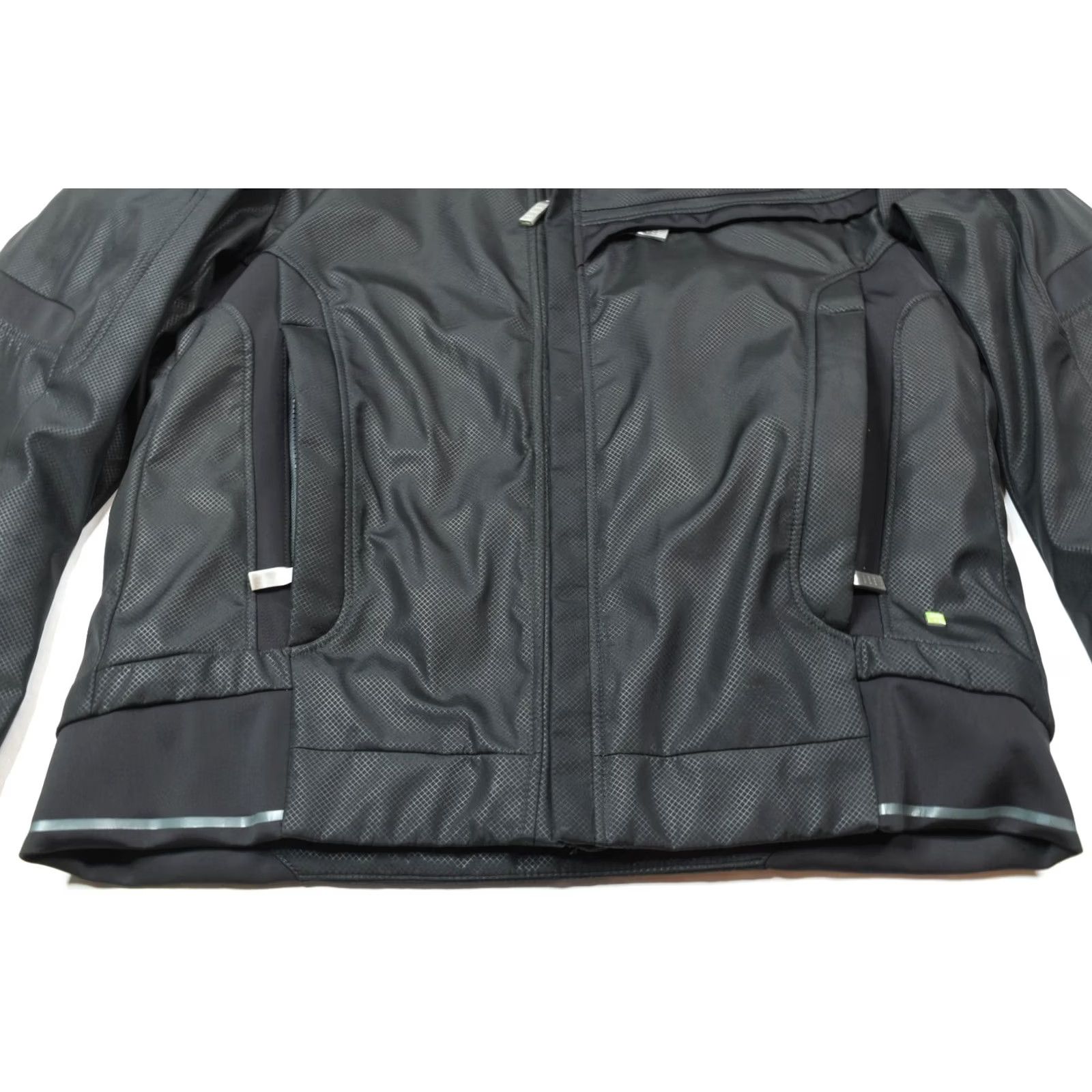Hugo Boss HUGO BOSS Green Label Jorryn Bomber Jacket Mens Large Black Full Zip Long Sleeve Size US L / EU 52-54 / 3 - 4 Thumbnail
