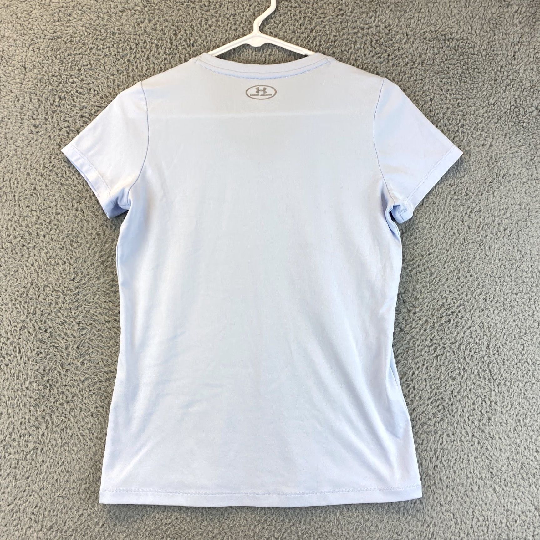 Under Armour Under Armour T-Shirt Womens V-Neck Short Sleeve XS Blue 57-4 Size XS / US 0-2 / IT 36-38 - 6 Thumbnail