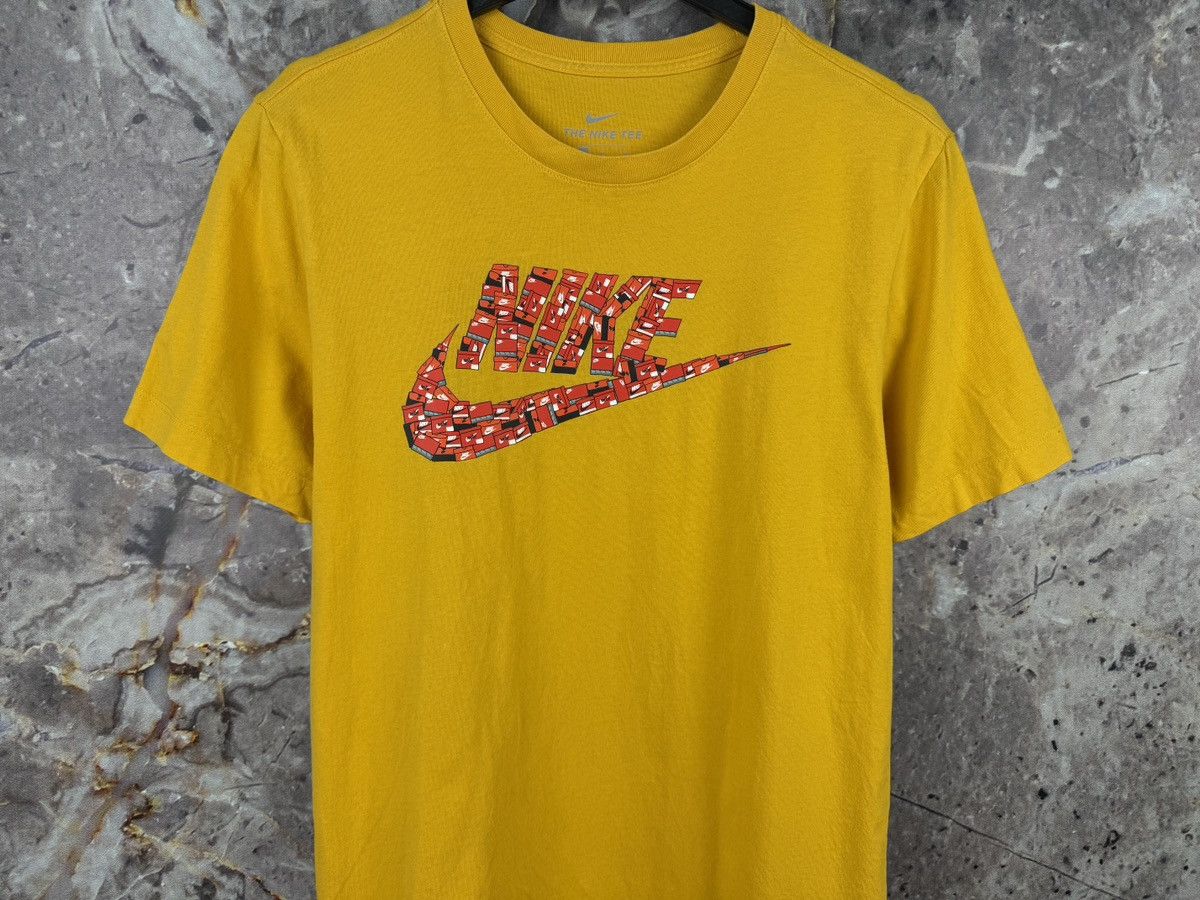 Nike Men’s Nike T-Shirt Yellow Big Logo Streetwear Size Medium Size US M / EU 48-50 / 2 - 3 Thumbnail