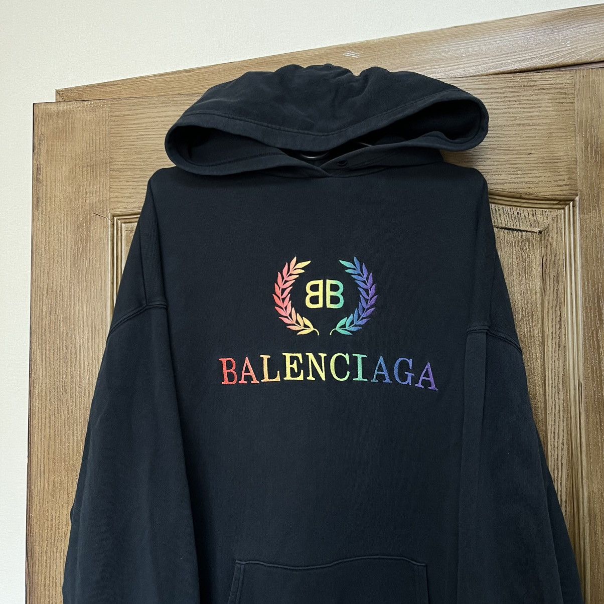 Balenciaga Hoodie Balenciaga Big Logo Size US L / EU 52-54 / 3 - 3 Thumbnail