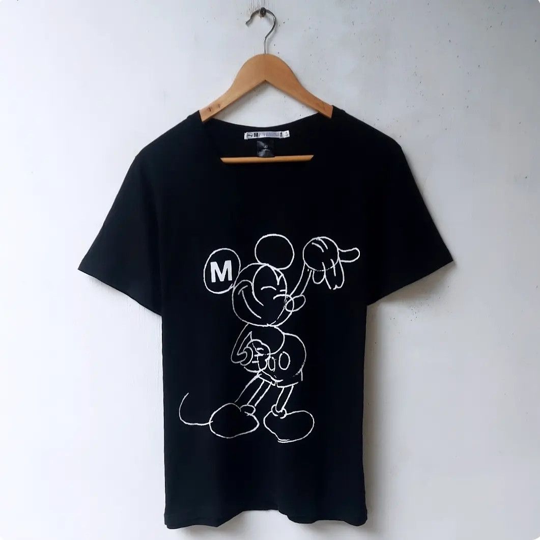 image of Uniqlo X Disney x Undercover Tshirt in Black, Men's (Size Medium)