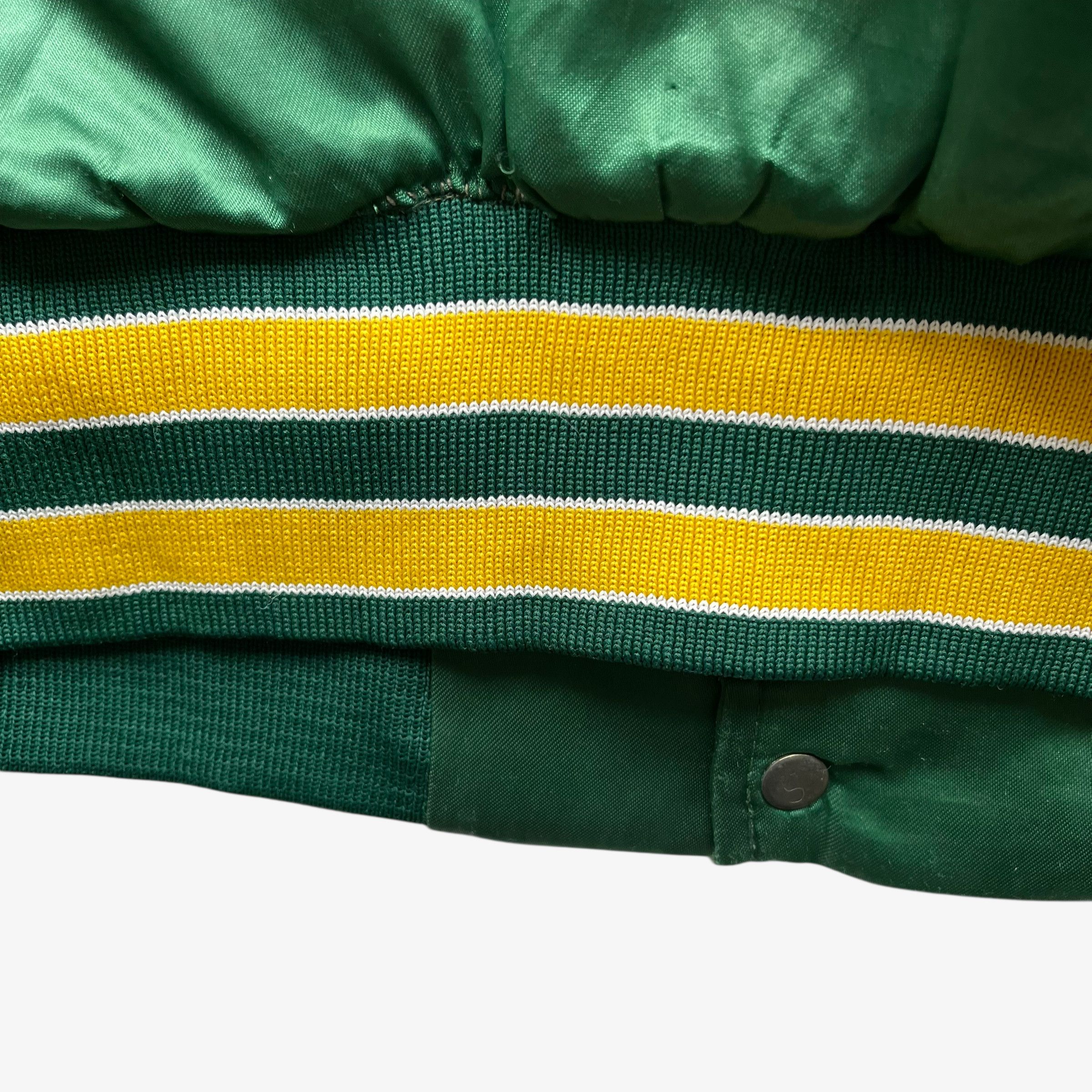 Swingster Vintage 80s Swingster MLB Oakland Athletics Varsity Jacket Size US XL / EU 56 / 4 - 7 Thumbnail