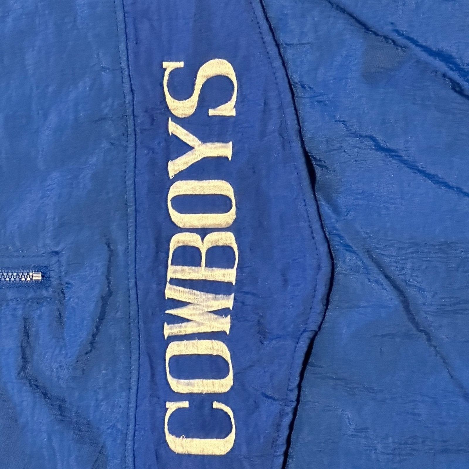 Starter Starter Dallas Cowboys Insulated Quarter Zip JacketLogos XXL Size US XXL / EU 58 / 5 - 10 Thumbnail
