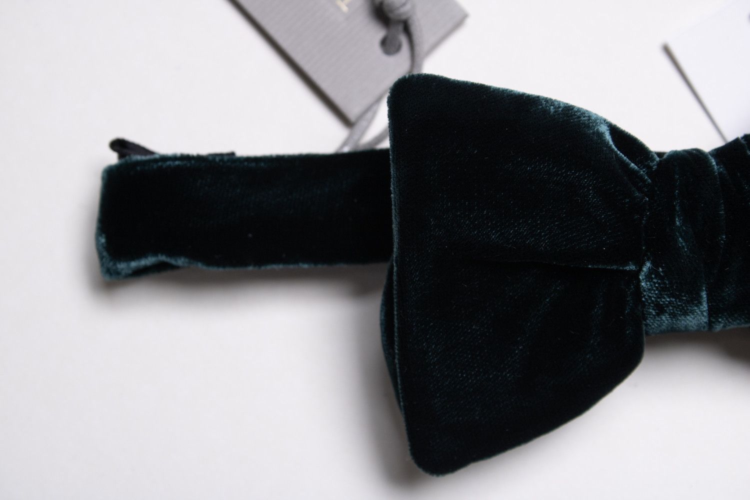 Tom Ford Tom Ford, green velvet bow tie Size ONE SIZE - 2 Thumbnail