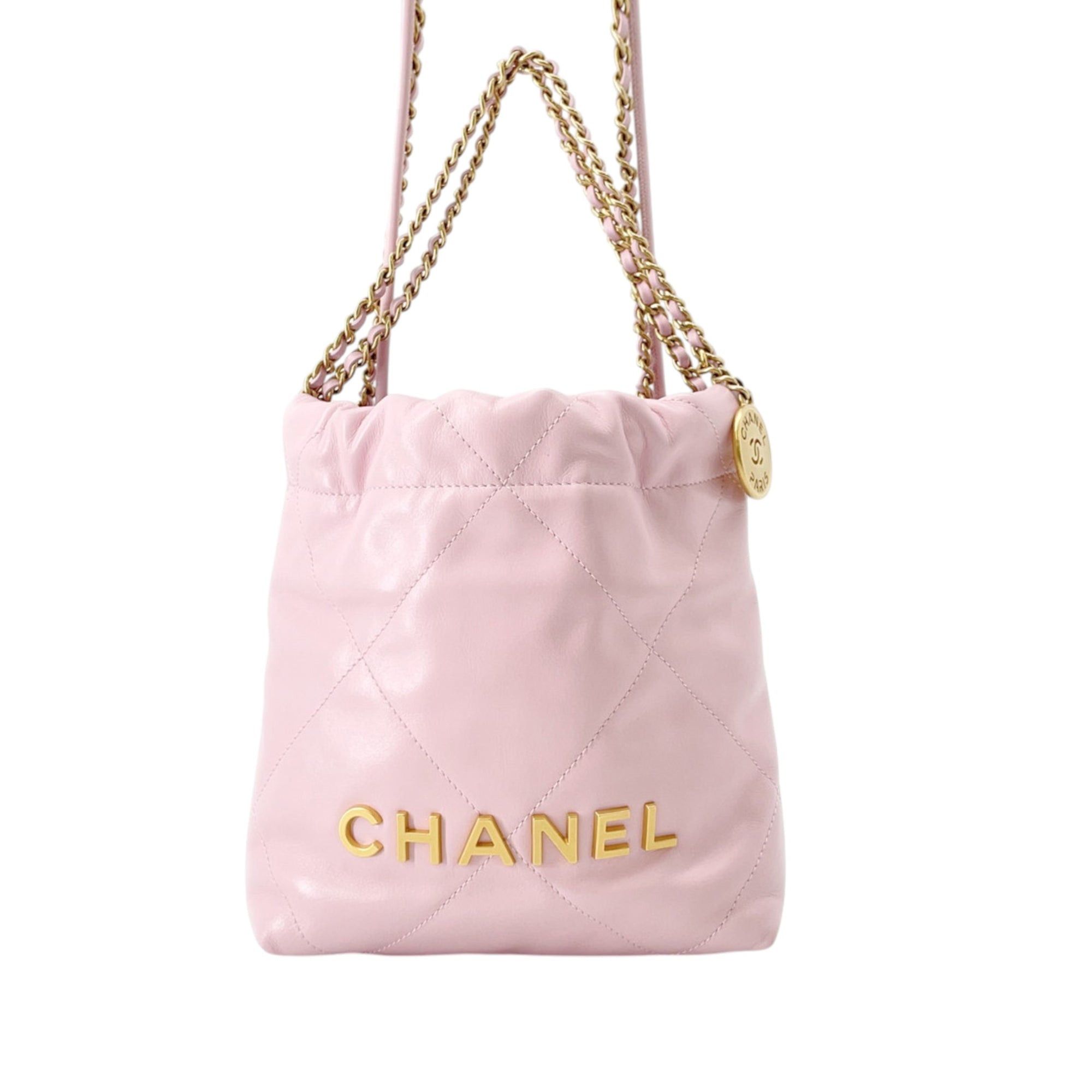 Chanel Mini Shiny Calfskin 22 Handbag Size ONE SIZE - 1 Thumbnail