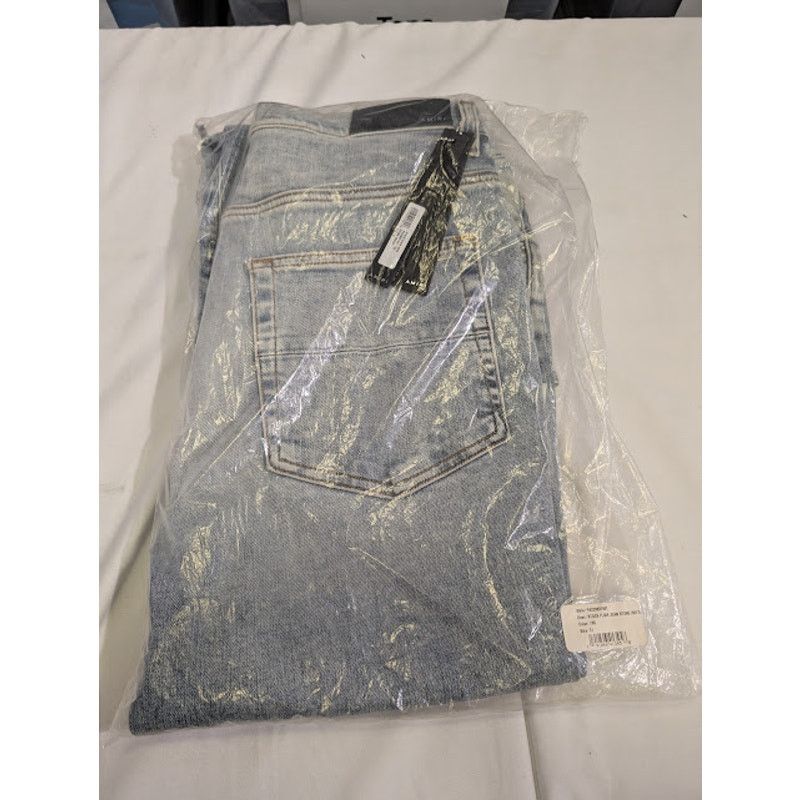 Amiri o1rshd1 Stack Flare Jeans in Stone Indigo Size US 31 - 22 Thumbnail