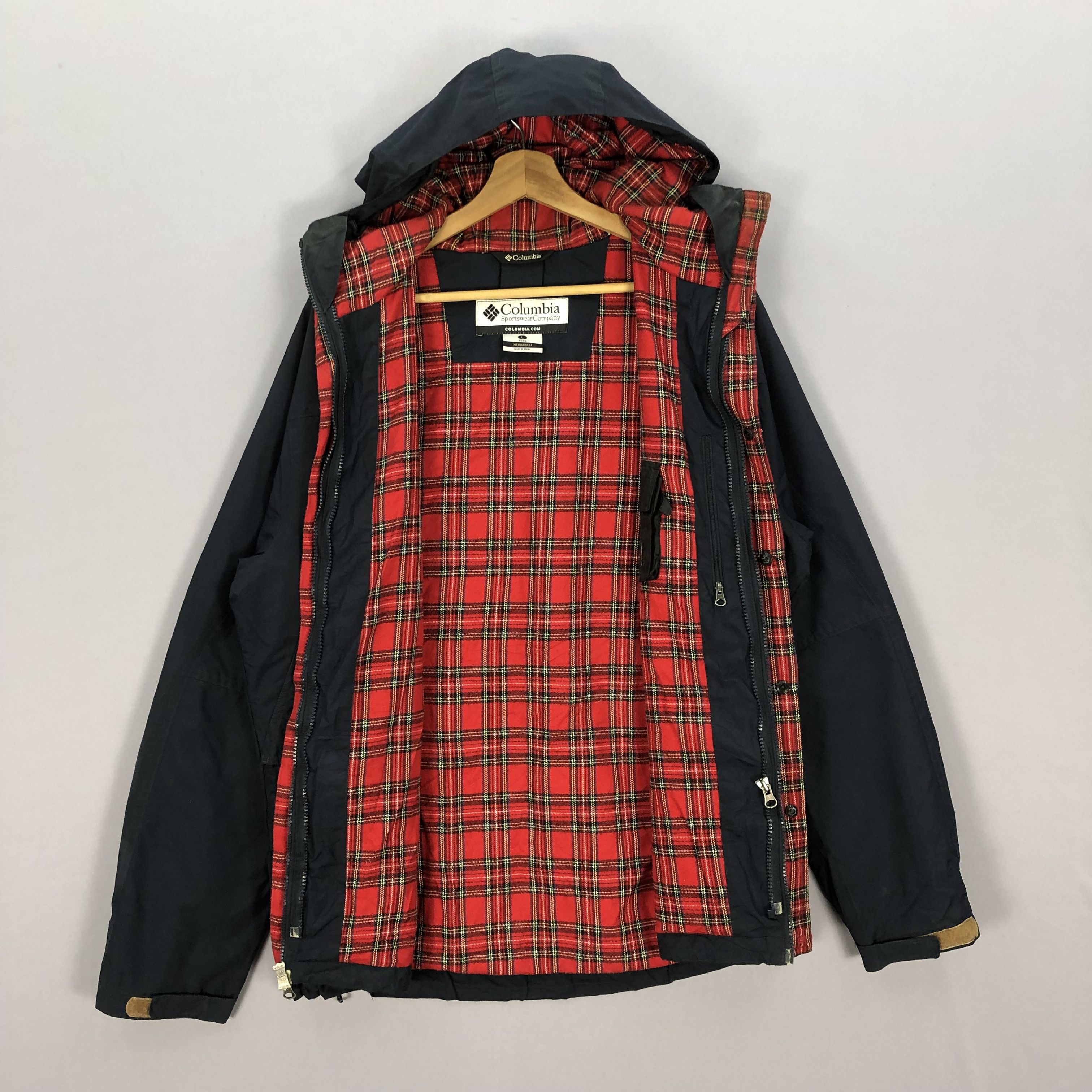 Columbia Vintage 90s Columbia Windbreaker Hoodie Jackets Size US L / EU 52-54 / 3 - 7 Thumbnail