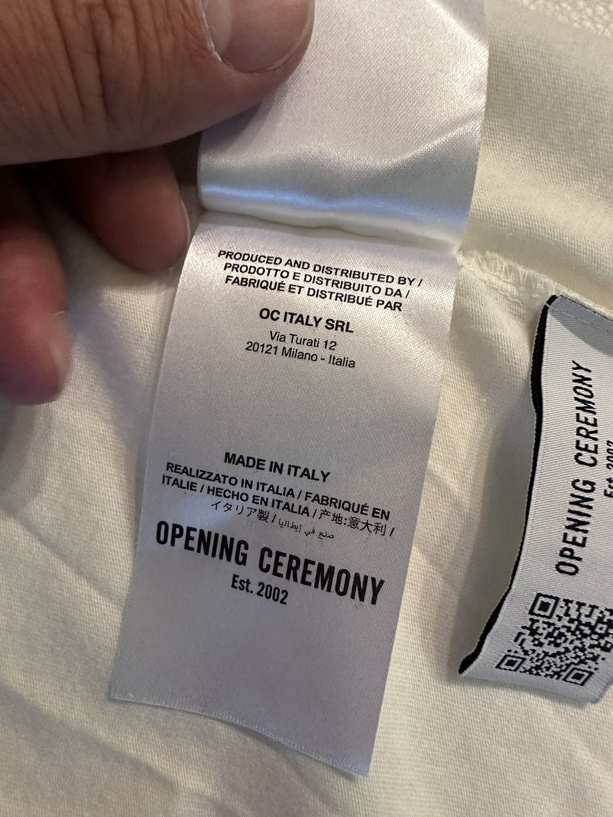 Opening Ceremony Opening Ceremony Logo Tee Size US XL / EU 56 / 4 - 13 Thumbnail