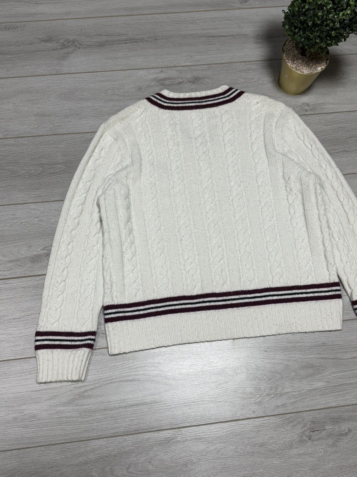 Polo Ralph Lauren POLO ☠️ Ralph Lauren cashmere wool skull vintage sweater Size US XXL / EU 58 / 5 - 7 Thumbnail