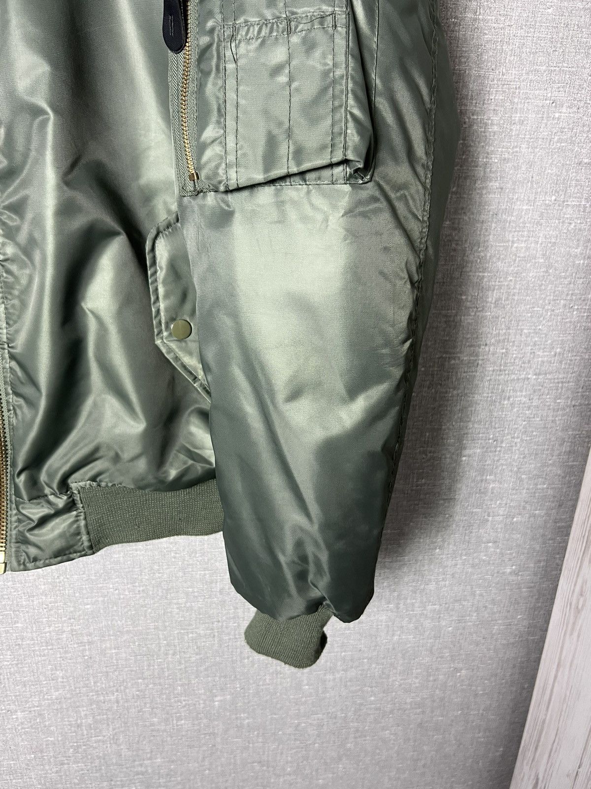 Vintage Vintage USAF MA1 Flyer’s Nylon Bomber USA Jacket Size US M / EU 48-50 / 2 - 14 Thumbnail