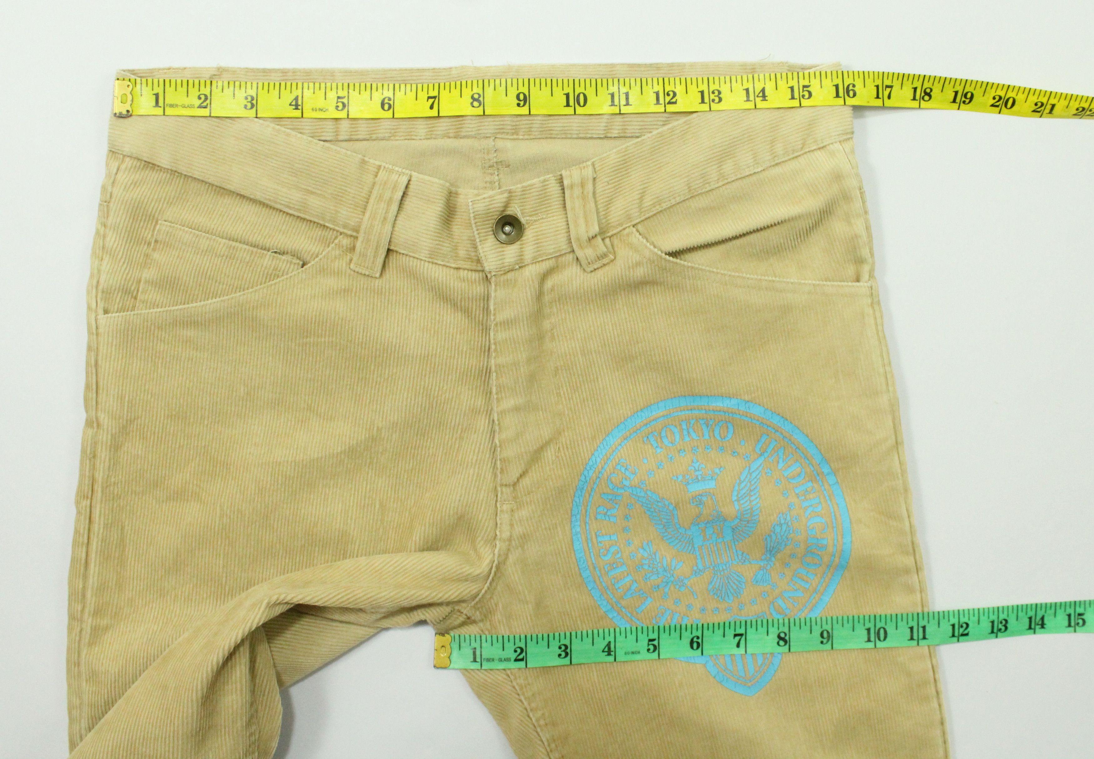 Hysteric Glamour Flared 🔥 LIVERTINE AGE Pants Corduroy Faded Size US 32 / EU 48 - 14 Thumbnail