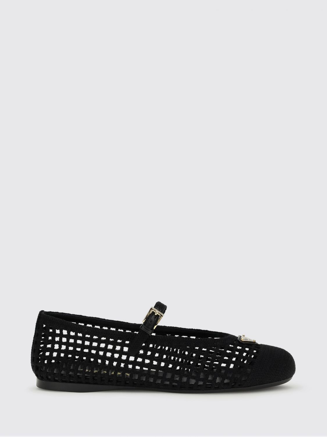 Prada Prada Ballet Flat Woman Black Size US 11 / IT 41 - 1 Thumbnail