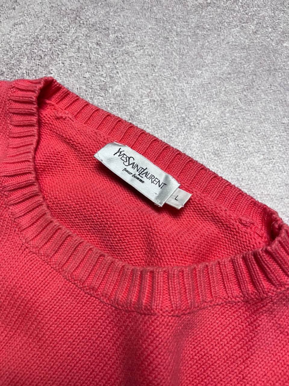Vintage × Yves Saint Laurent Vintage YSL Yves Saint Laurent Knit Sweater L Size US L / EU 52-54 / 3 - 4 Thumbnail