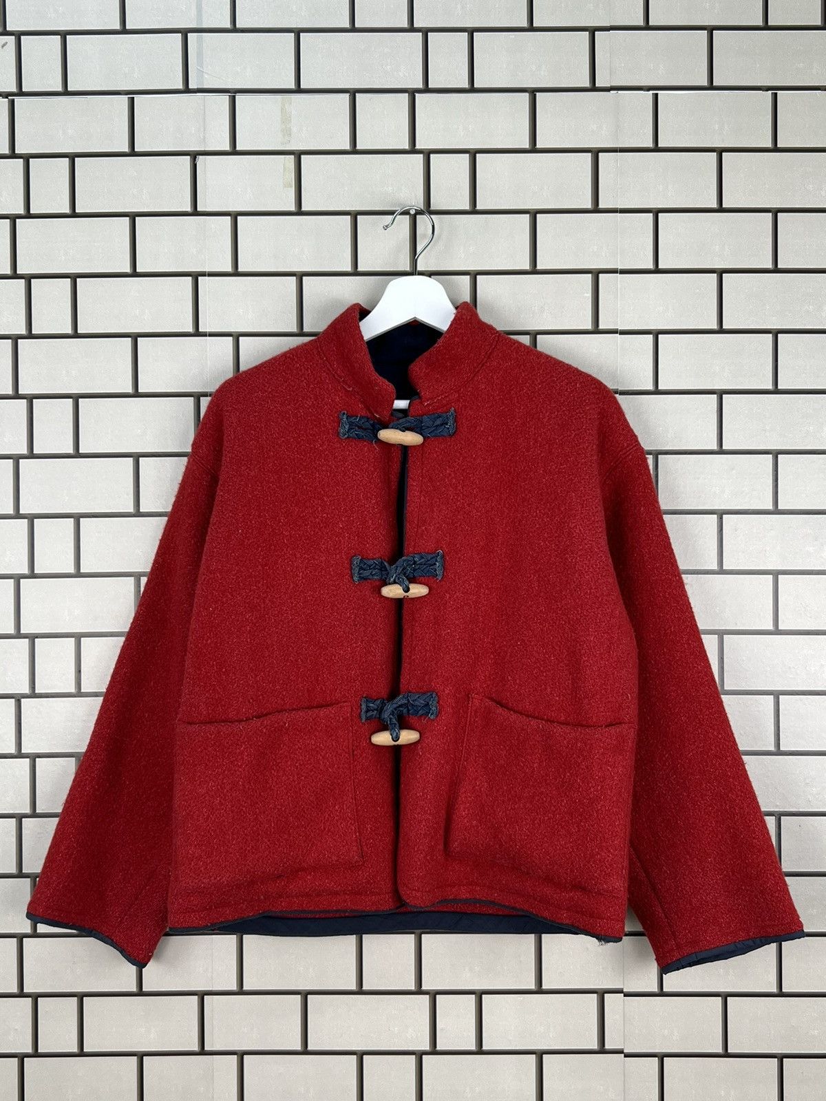 Japanese Brand × Vintage Vintage R Japanese Brand Wool Jacket Size US M / EU 48-50 / 2 - 1 Thumbnail