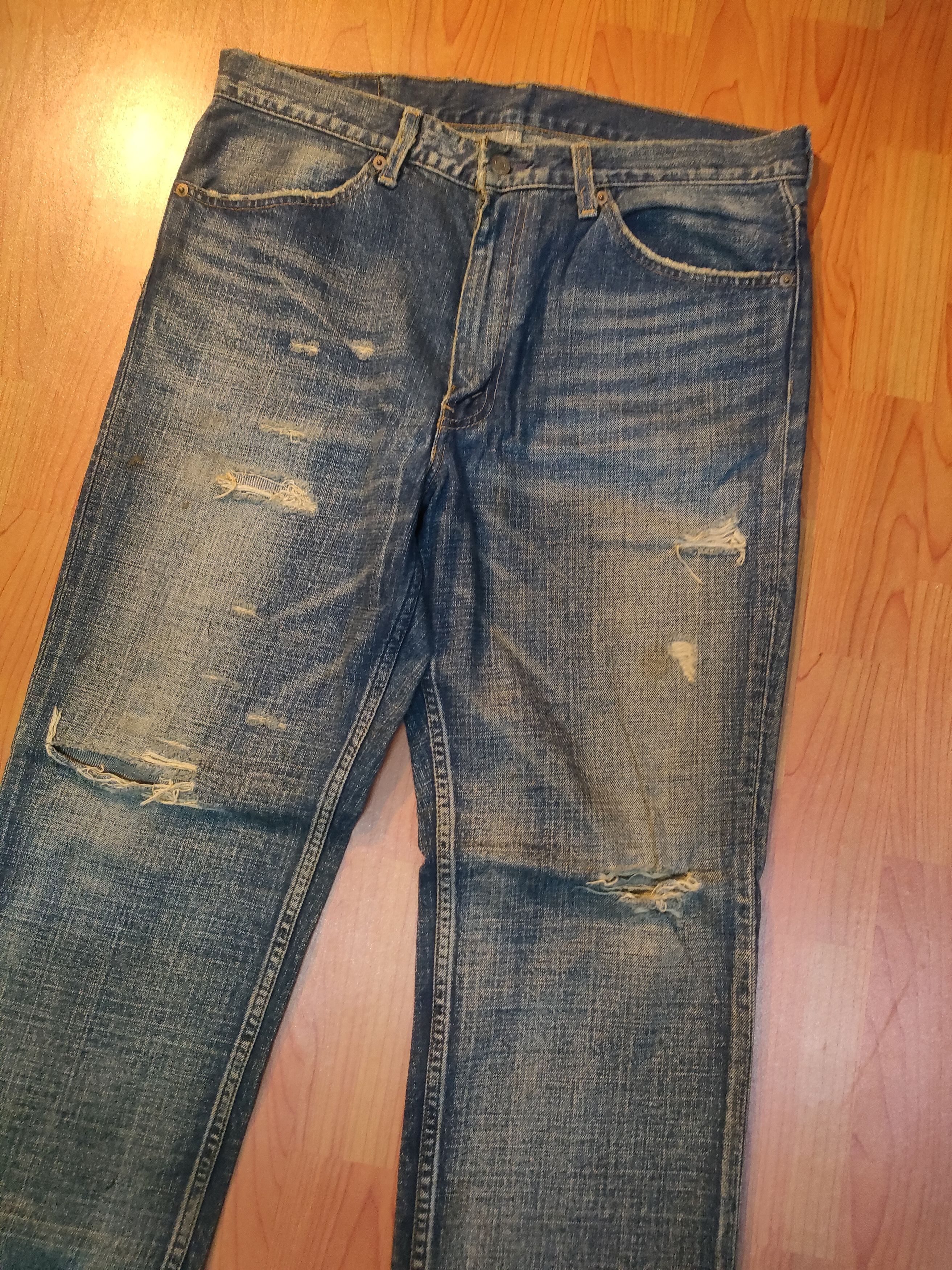 Le Grande Bleu (L.G.B.) × Levi's Vintage Clothing Vintage Levi's 519-03 Japan Jeans Size US 36 / EU 52 - 7 Thumbnail