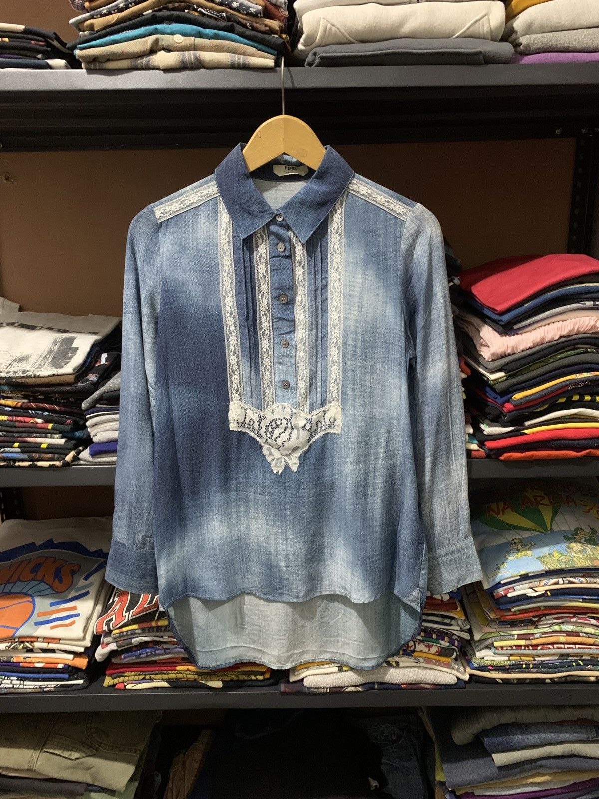 Fendi Fendi Shirt Size M / US 6-8 / IT 42-44 - 1 Thumbnail