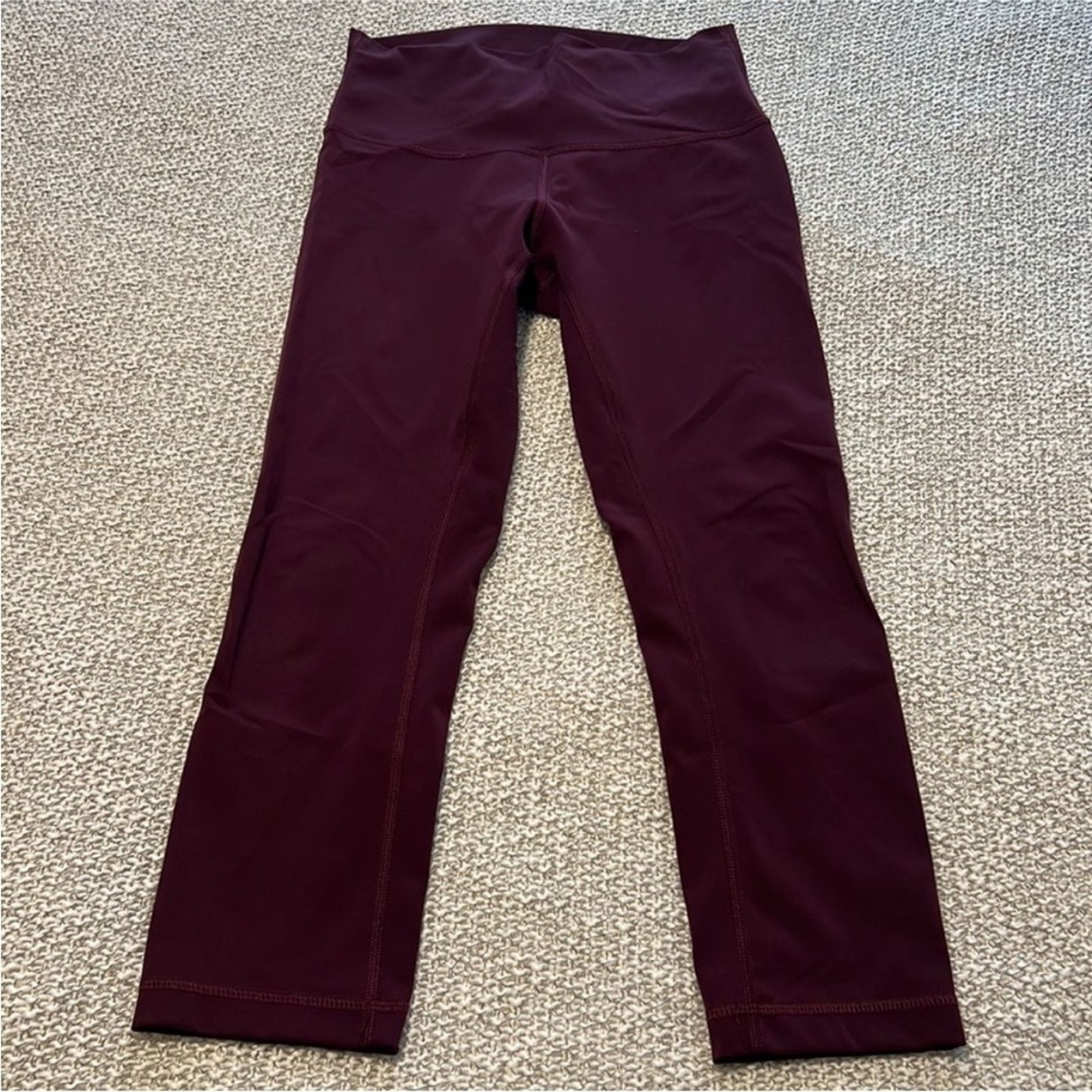 Lululemon 015 - Lululemon Cropped Leggings 21" Inseam - Size 4 Size 27" / US 4 / IT 40 - 1 Thumbnail