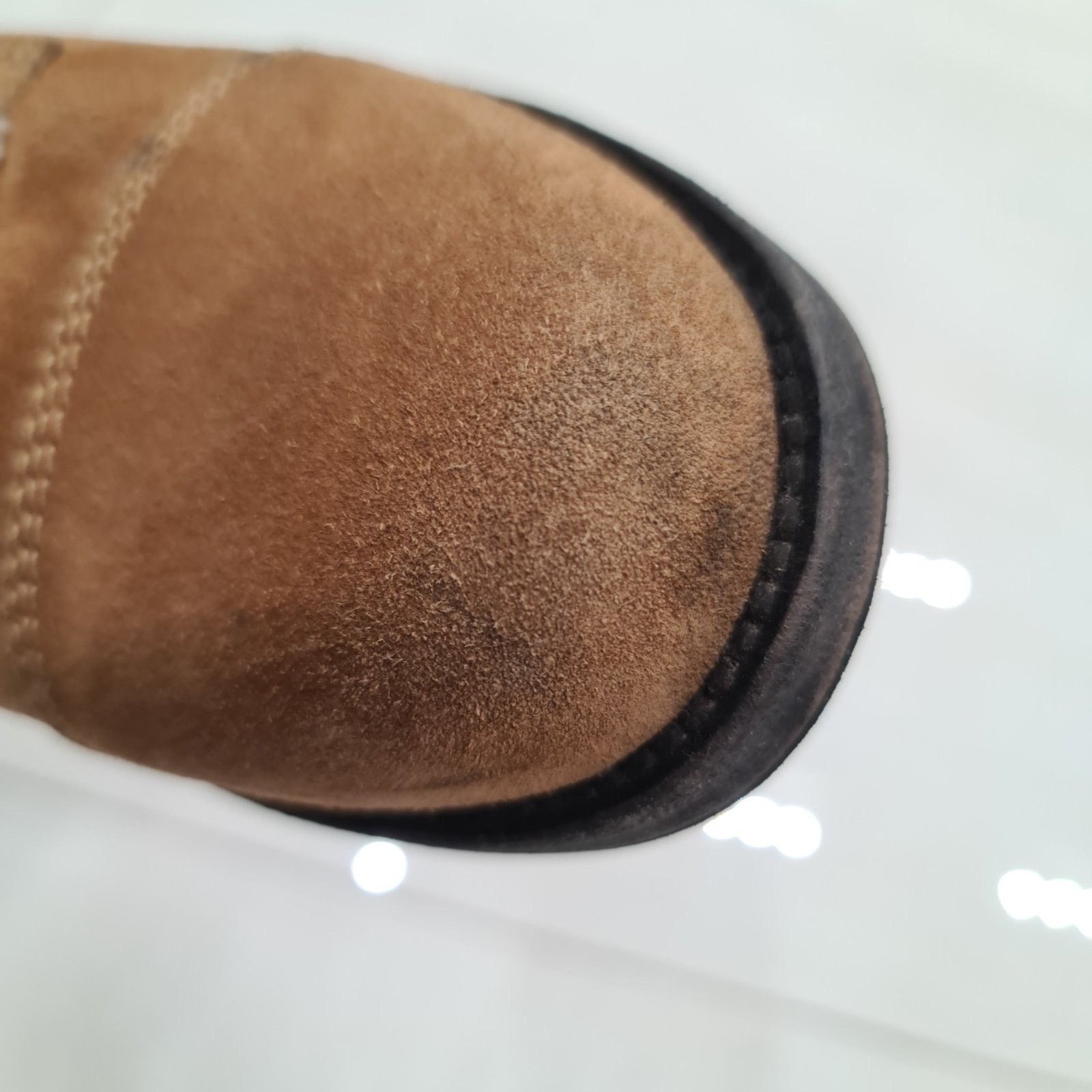 Chanel CHANEL 2012 Brown Suede Mid-Calf Combat Boots Size 38.5 Size US 7.5 / IT 37.5 - 6 Thumbnail