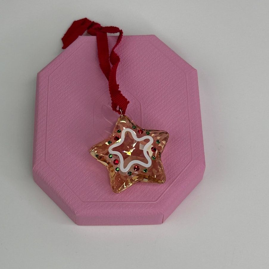 Swarovski Swarovski Holiday Cheers Gingerbread Star Ornament Size ONE SIZE - 4 Thumbnail