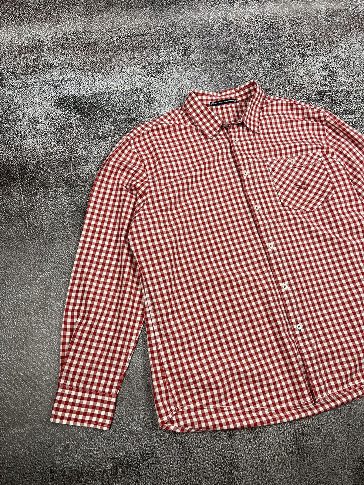 Marithe + Francois Girbaud Marithe Francois Girbaus Men’s checked shirt small logo y2k Size US XL / EU 56 / 4 - 2 Thumbnail