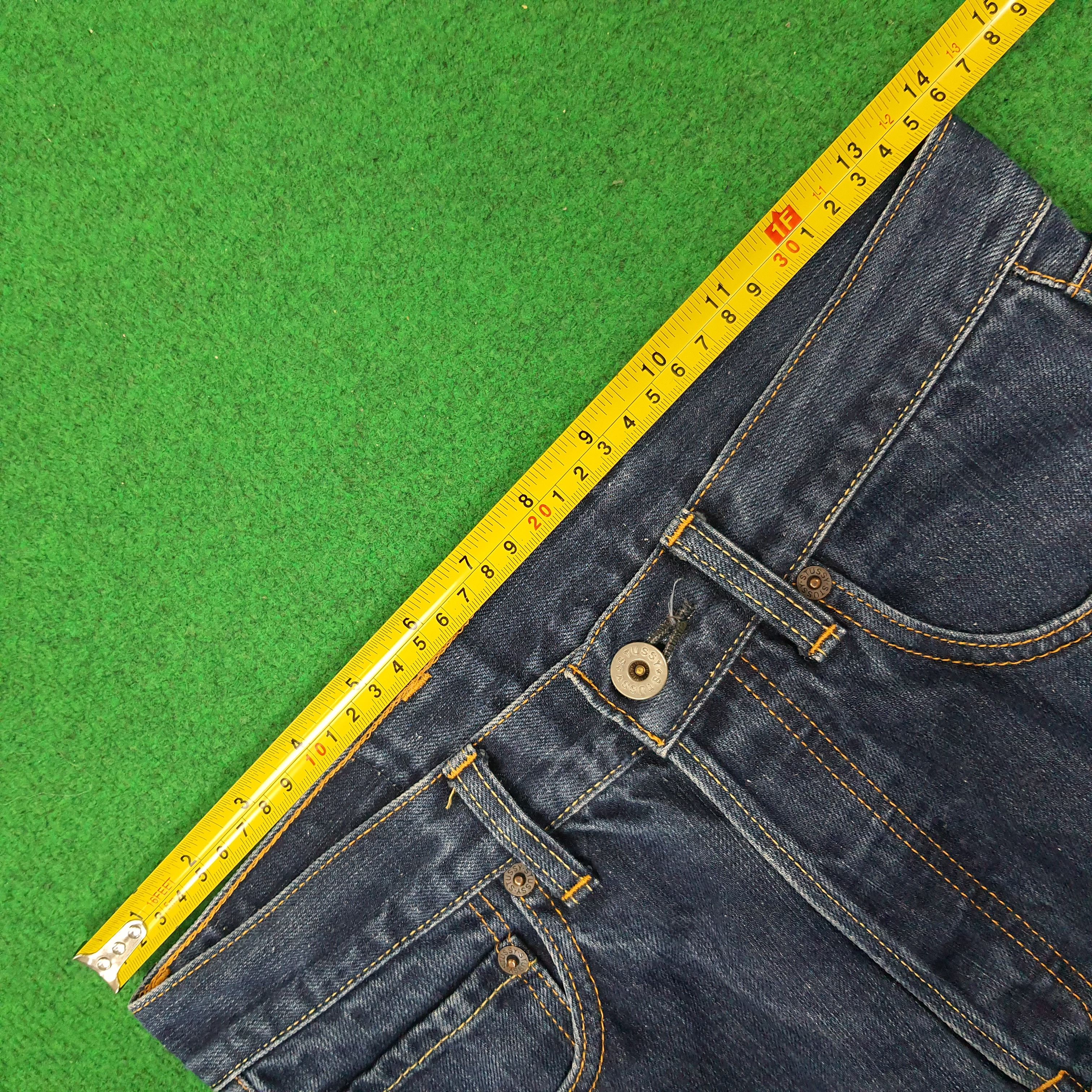 Stussy Vintage Rare Stussy x Futura Custom Logo Jeans C228N33 Size US 27 - 12 Thumbnail