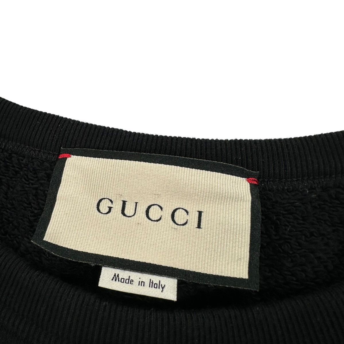 Gucci gucci size xs sweatshirt black rocker graphic print logo Size US XS / EU 42 / 0 - 3 Thumbnail