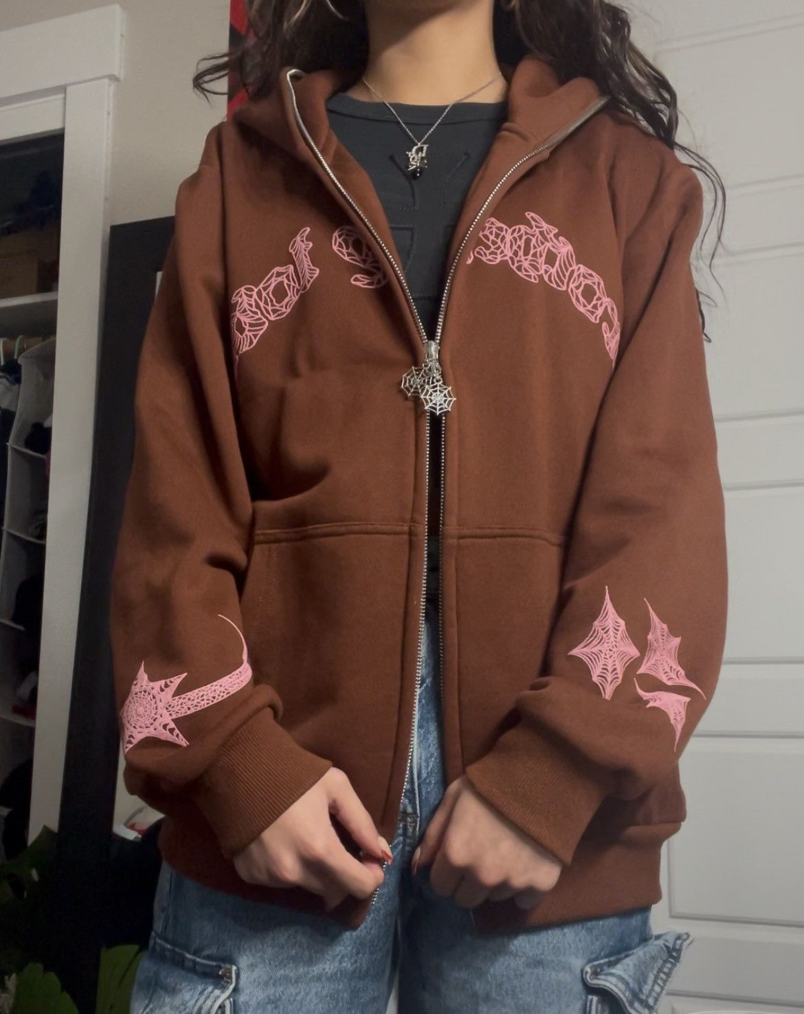 Brotherly Love Brotherly love Pink & Brown Zip-Up Size US M / EU 48-50 / 2 - 1 Thumbnail