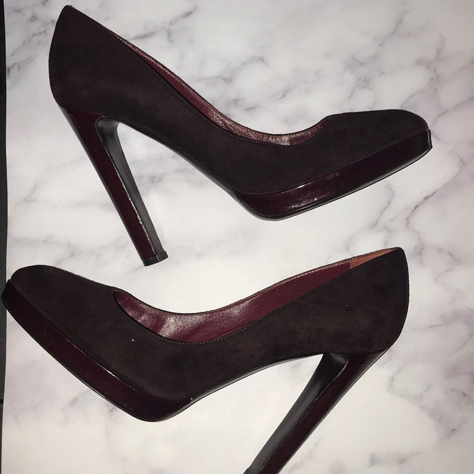 Sergio Rossi Sergio Rossi vero cucio suede italian pumps 39 Size US 8.5 / IT 38.5 - 4 Thumbnail