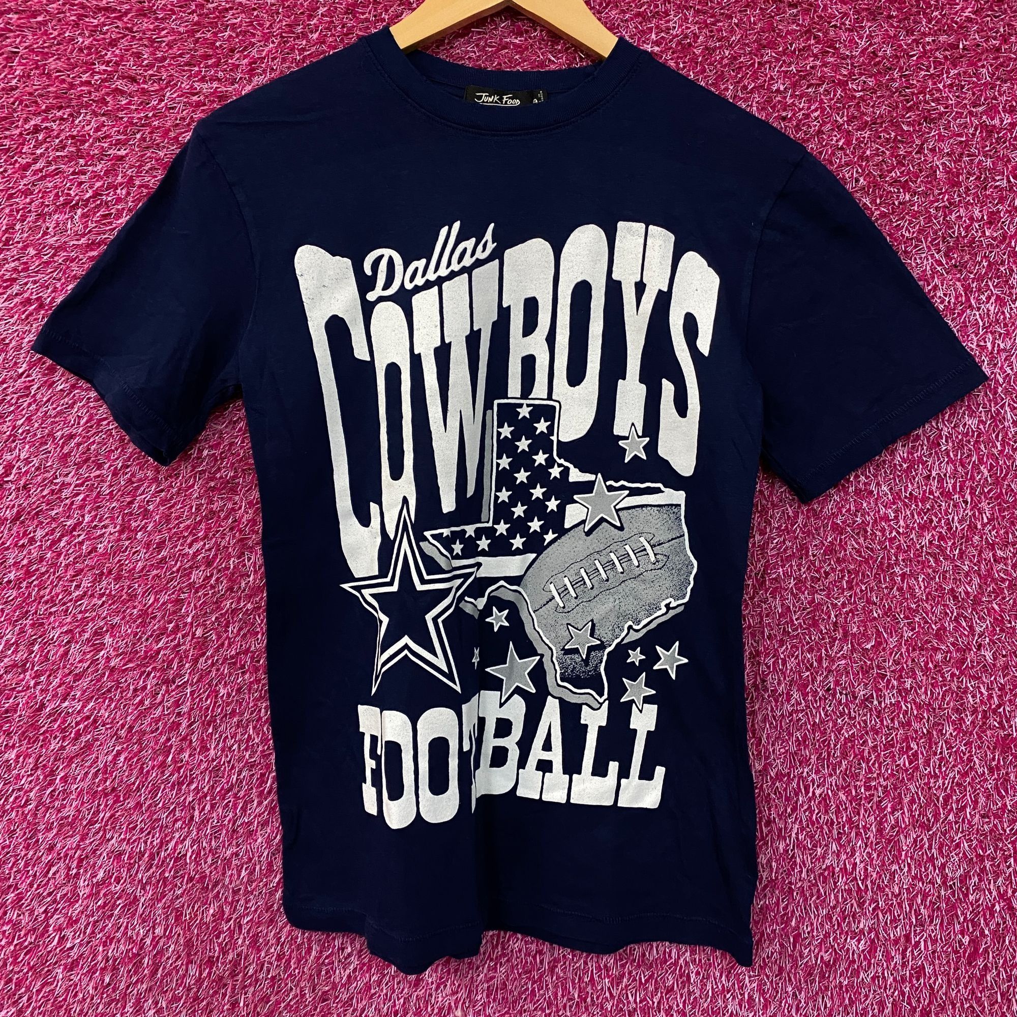 Junk Food Junk Food Clothing Dallas Cowboys Checkdown Flea Market Tee Size US XS / EU 42 / 0 - 1 Thumbnail