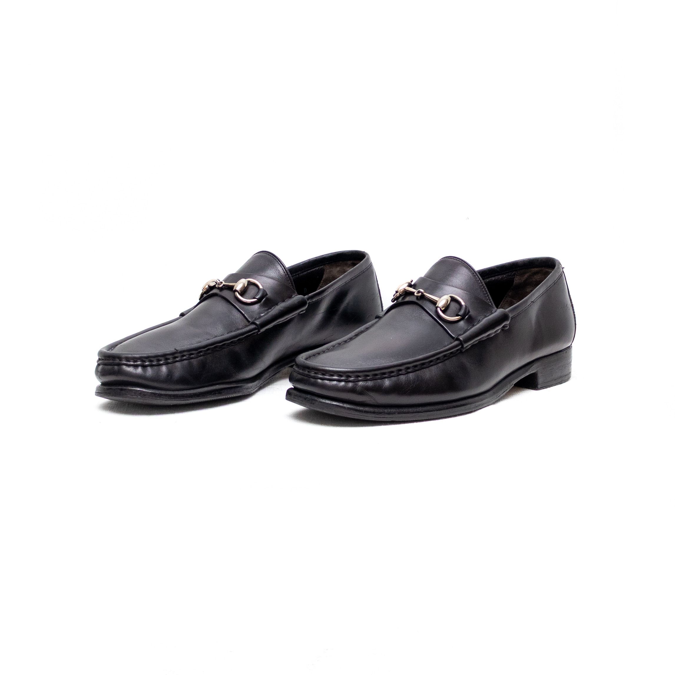Gucci × Tom Ford × Vintage GUCCI 1996 Horsebit Square Toe Loafers