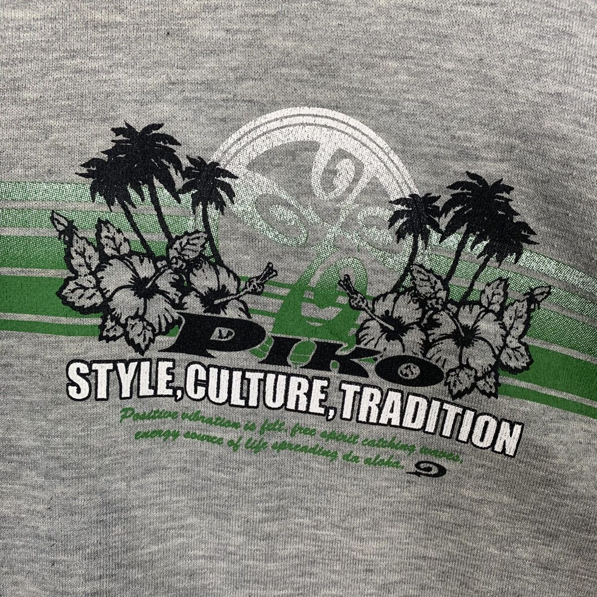 Japanese Brand Piko Hawaian Crewneck Sweatshirt Size US L / EU 52-54 / 3 - 10 Thumbnail