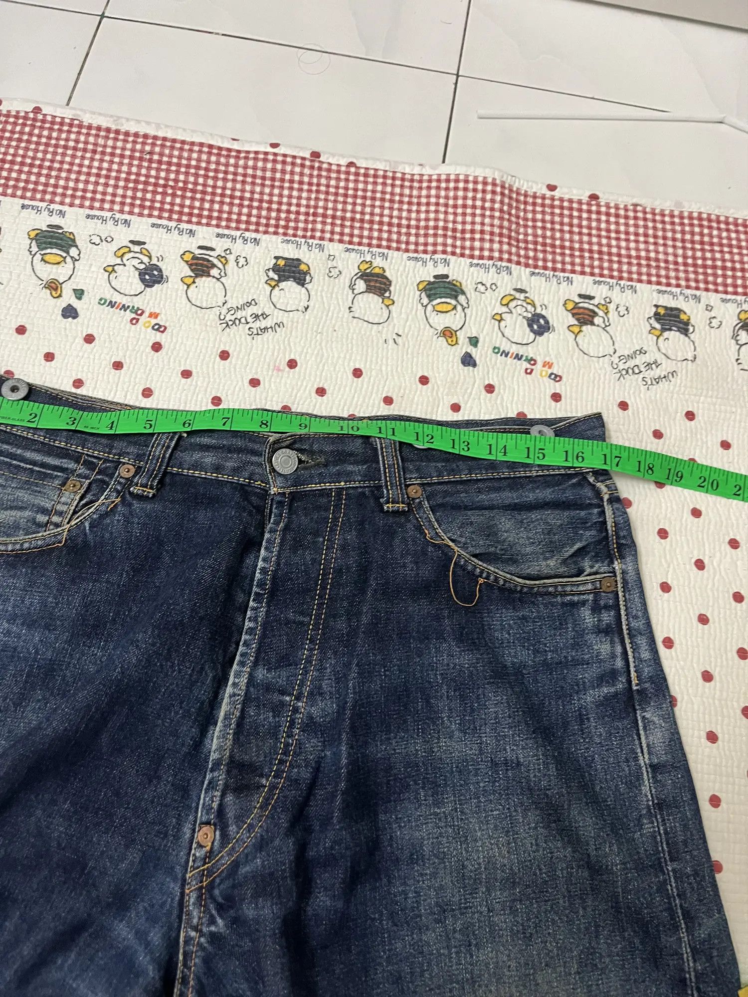 Evisu Evisu Dowluck Wide Leg Denim Size US 34 / EU 50 - 18 Thumbnail