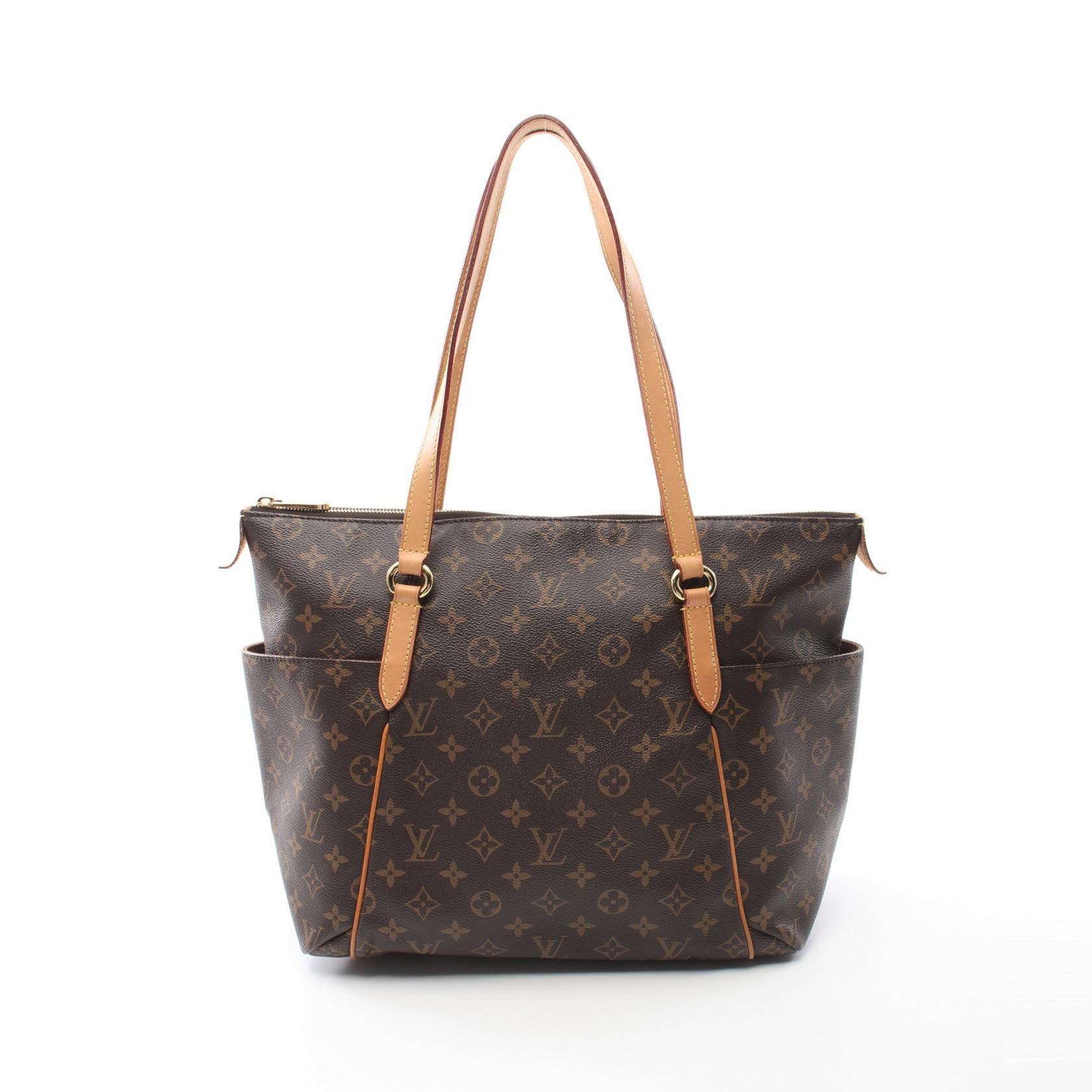 Louis Vuitton Louis Vuitton Totally Mm Monogram Coated Canvas Tote Bag Canvas Tote Bag M56689 in Brown, Women's