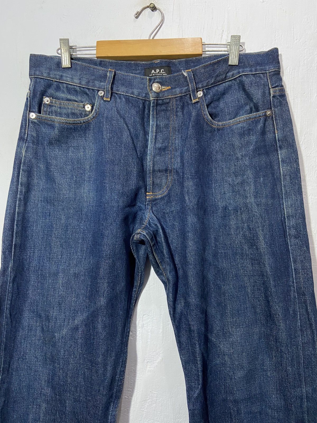 A.P.C. A.P.C. Rescue Selvedge Denim Pants Button Fly Jeans Pants Size US 33 - 2 Thumbnail