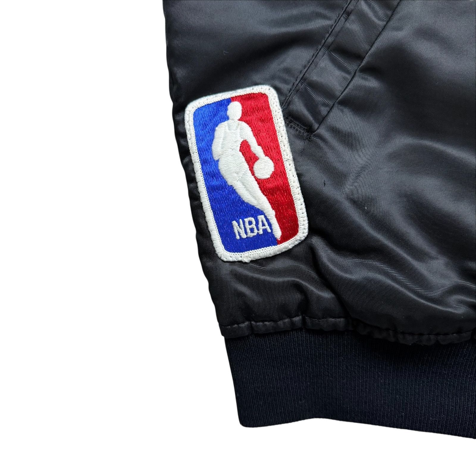 NBA VTG 90s CHARLOTTE HORNETS STARTER BOMBER SATIN JACKET Size US M / EU 48-50 / 2 - 4 Thumbnail